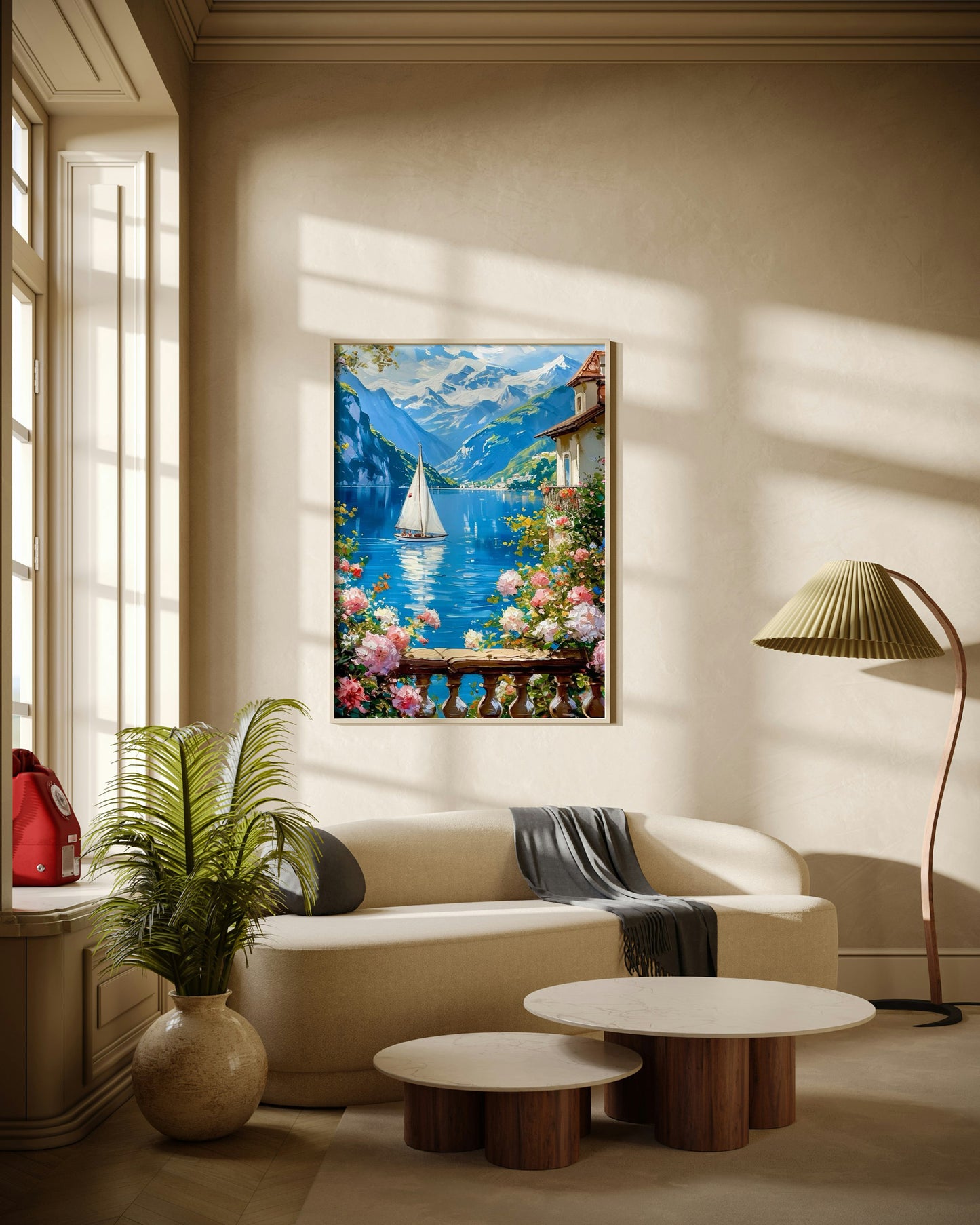 Lakeside Bloom Poster Wall Art
