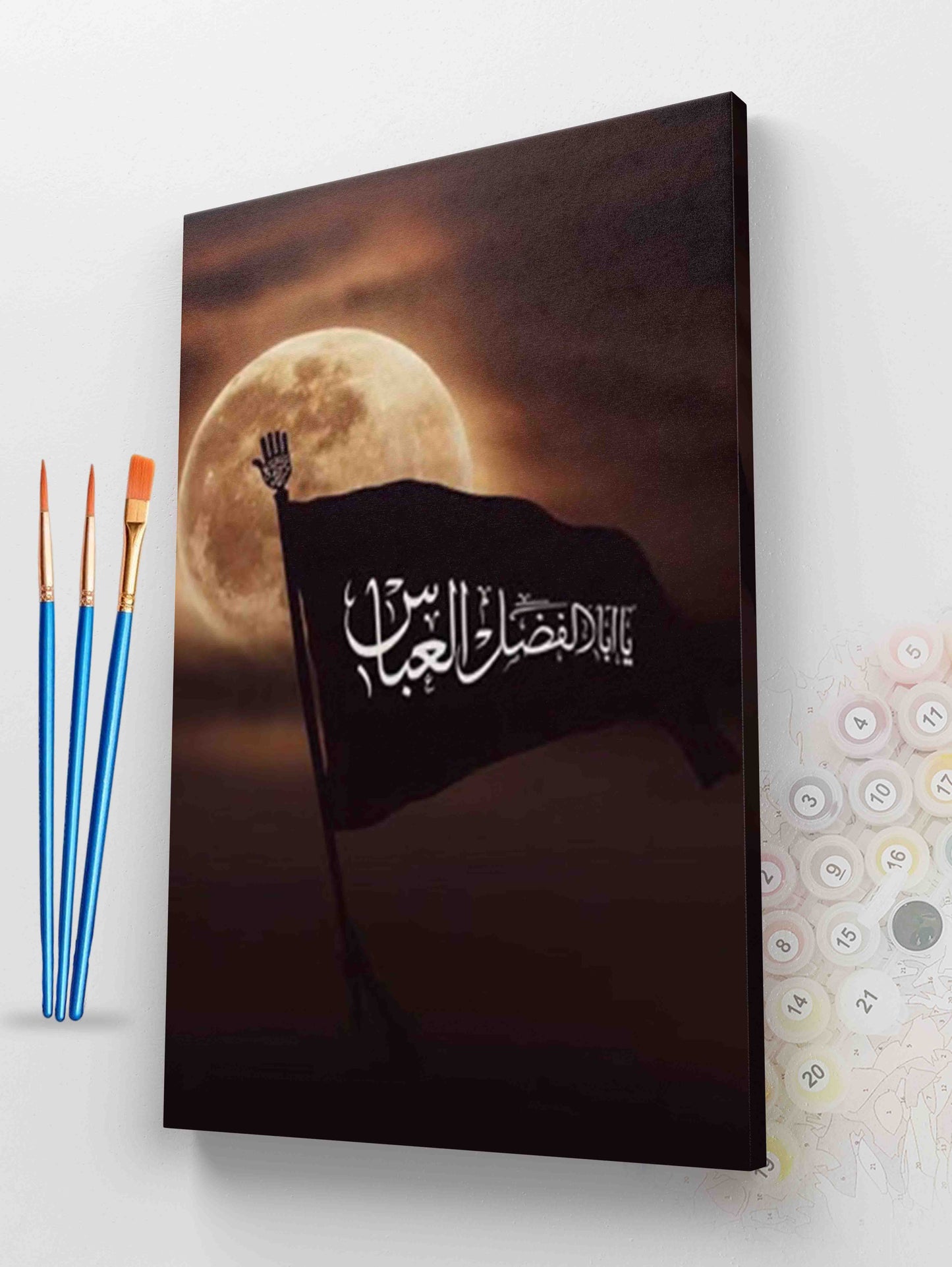 Loyalty Under the Moon Paint by Numbers kit