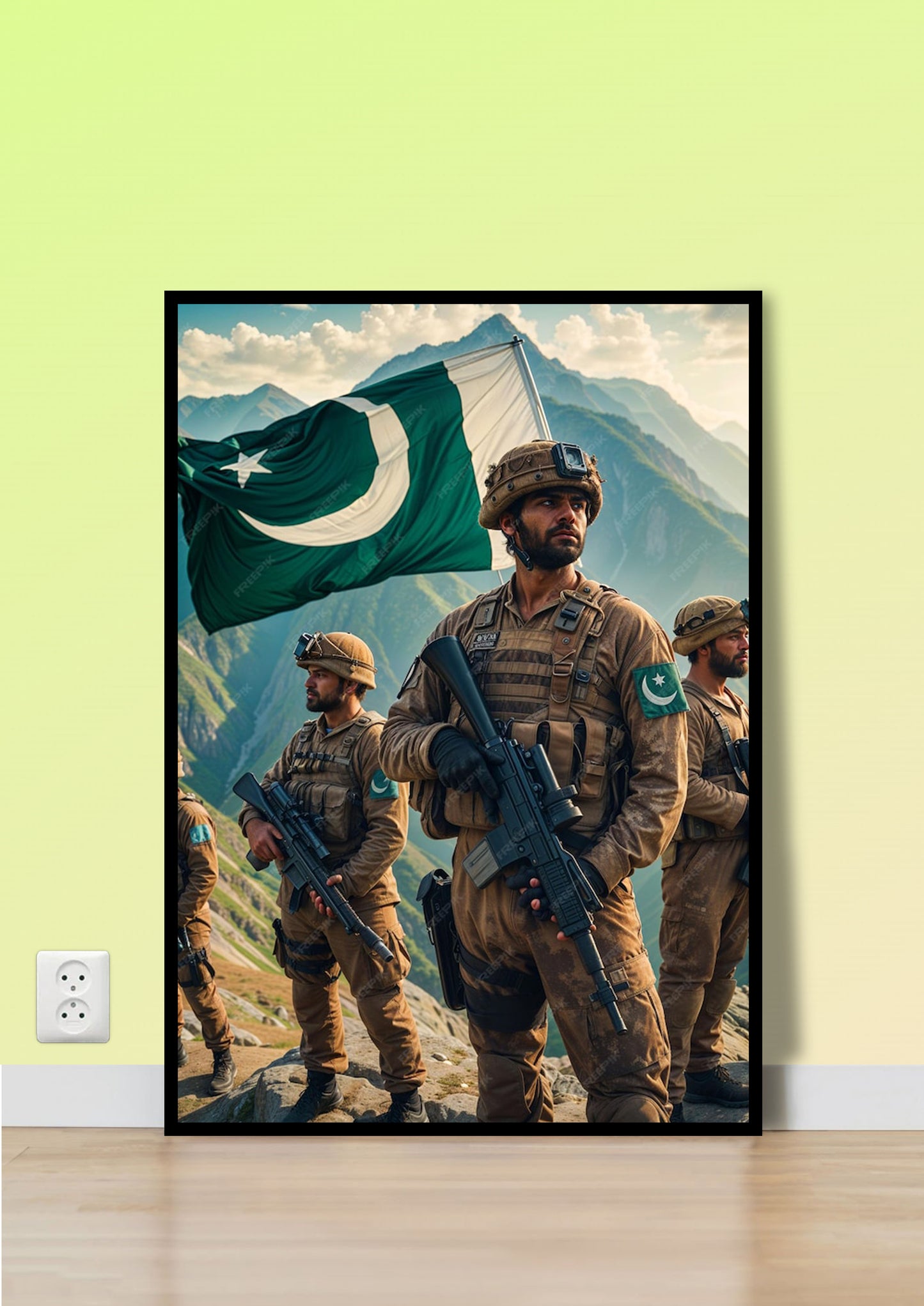 Shaheen Force Pak Army Poster Wall Art