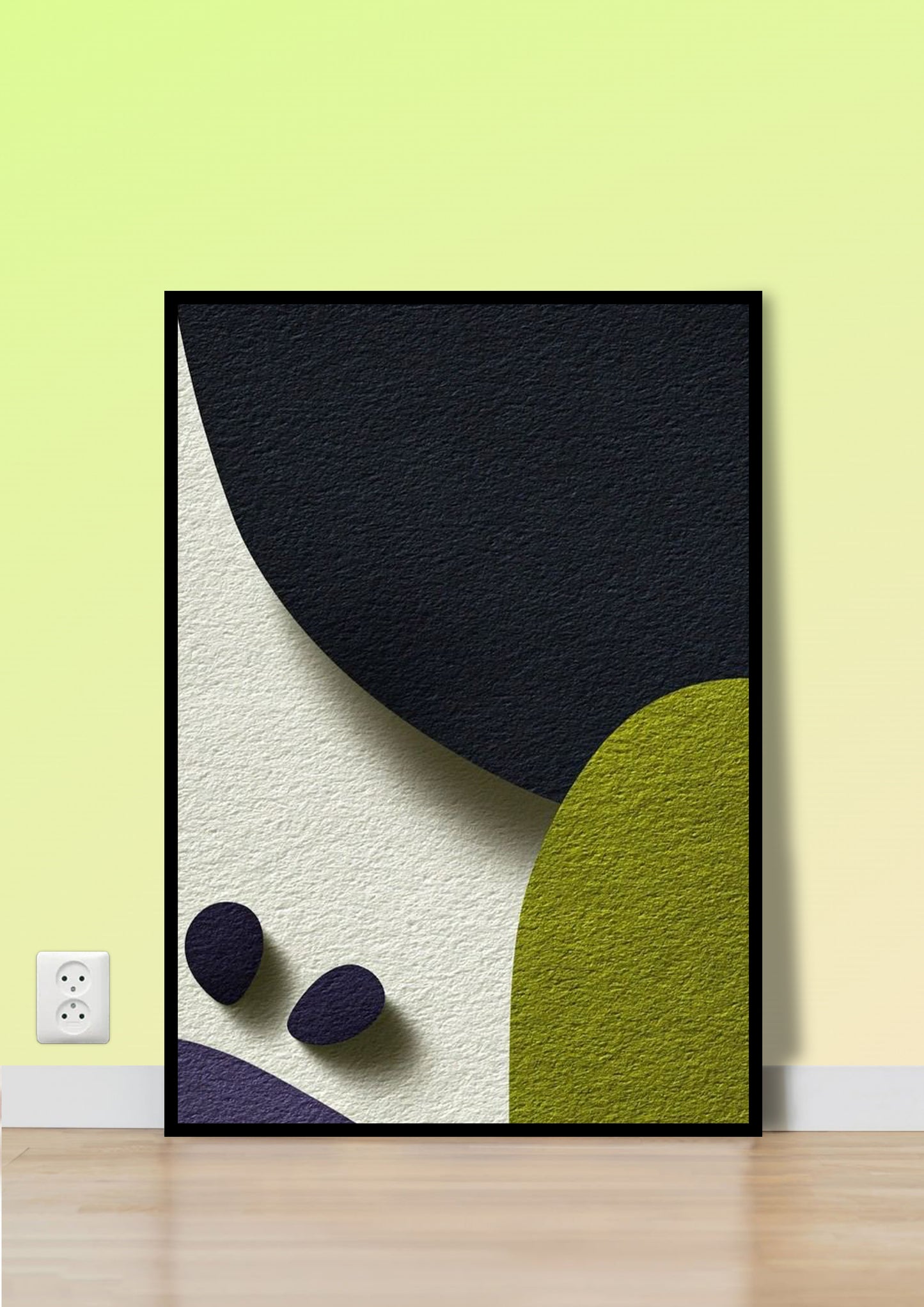 Soft Collision poster Wall Art