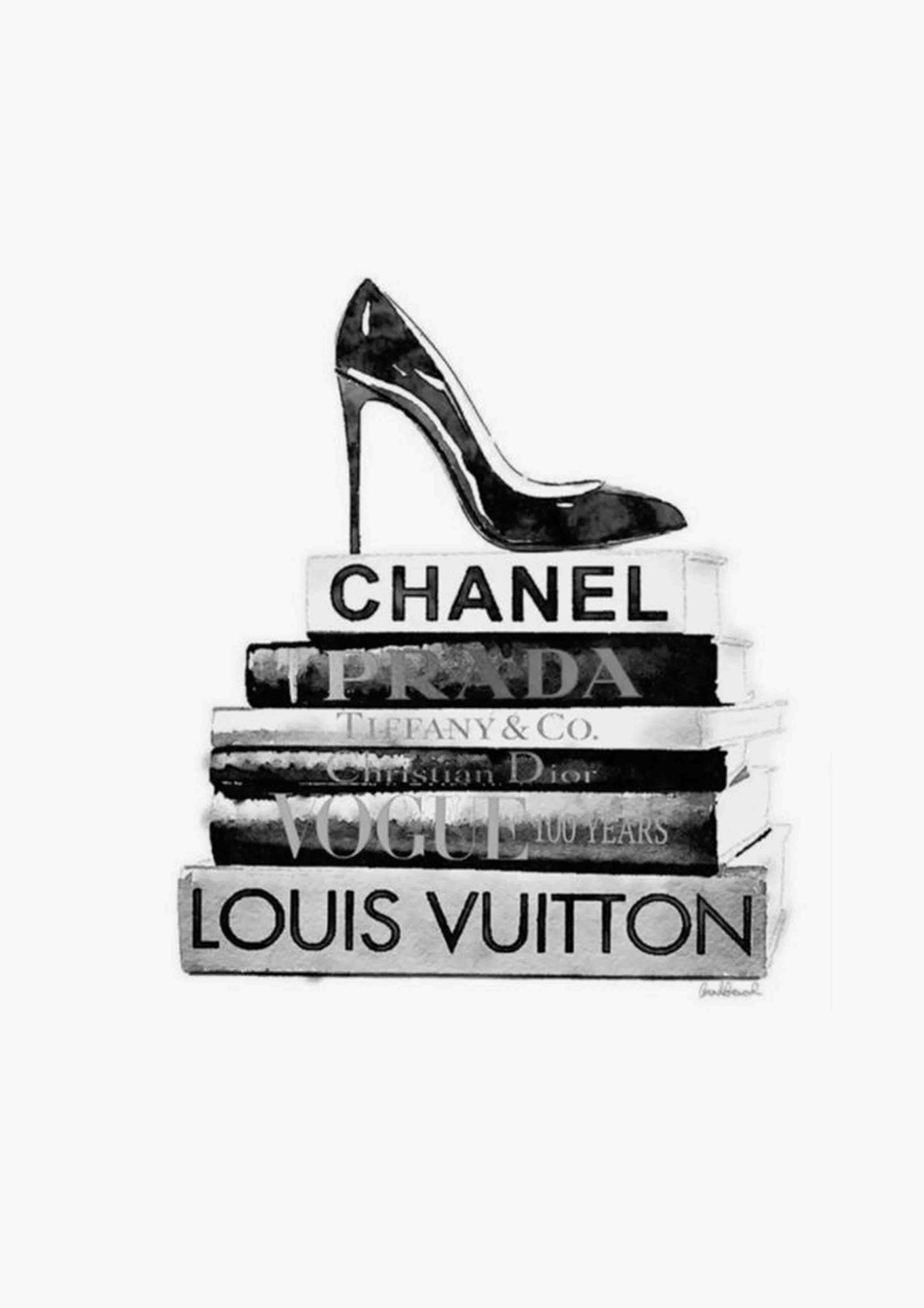 Stacked in Style Poster Wall Art
