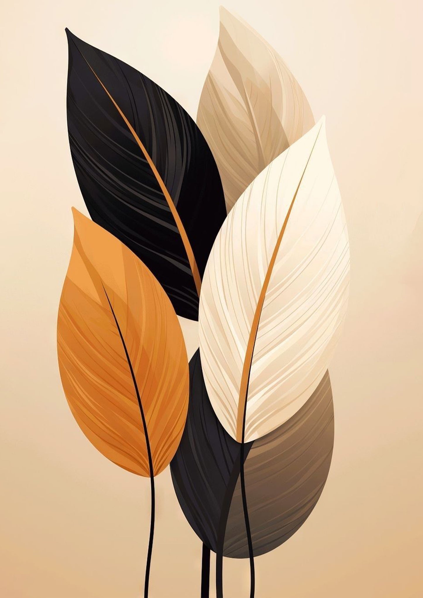 Autumn Array Poster Wall Art