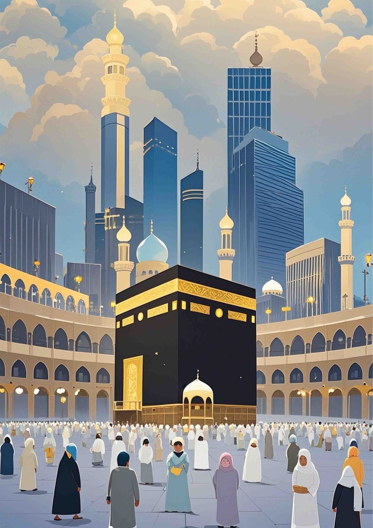 Tawaf Eternal Poster Wall Art