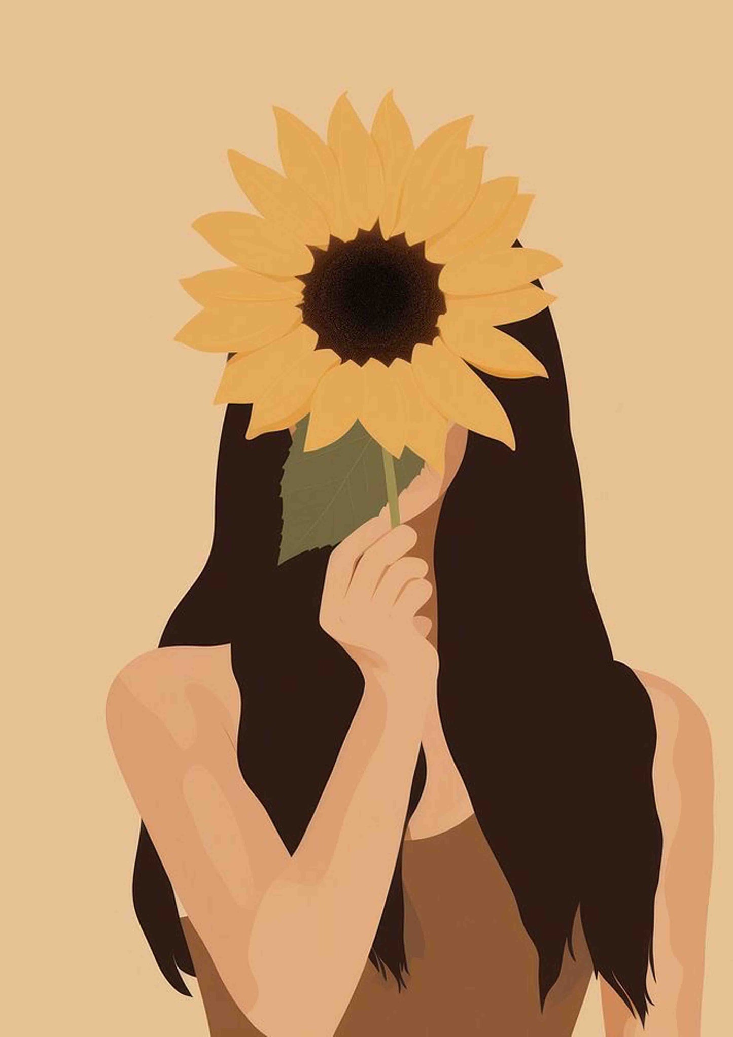 Blossom in Place of Me Poster Wall Art