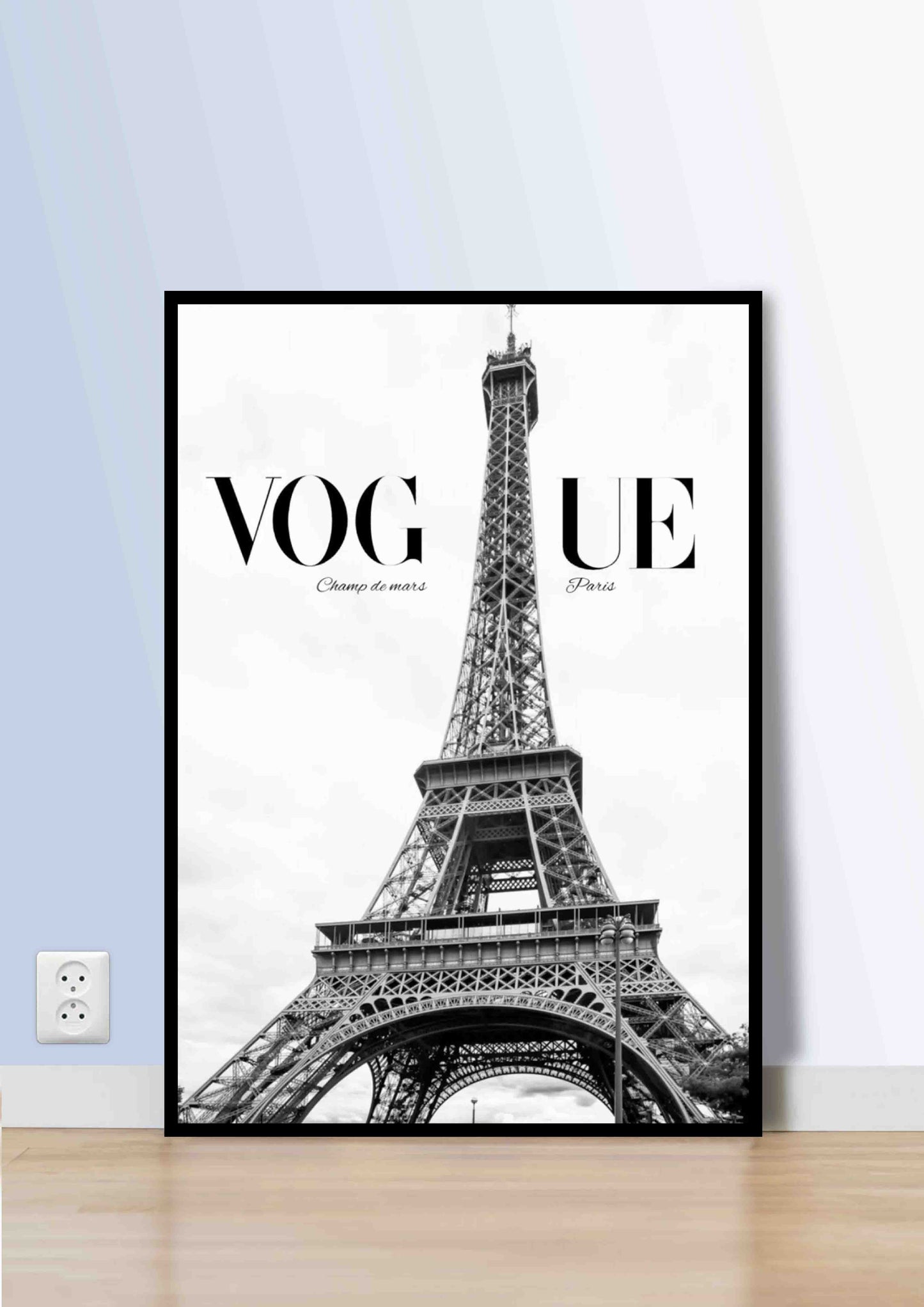 Paris in Vogue Poster Wall Art