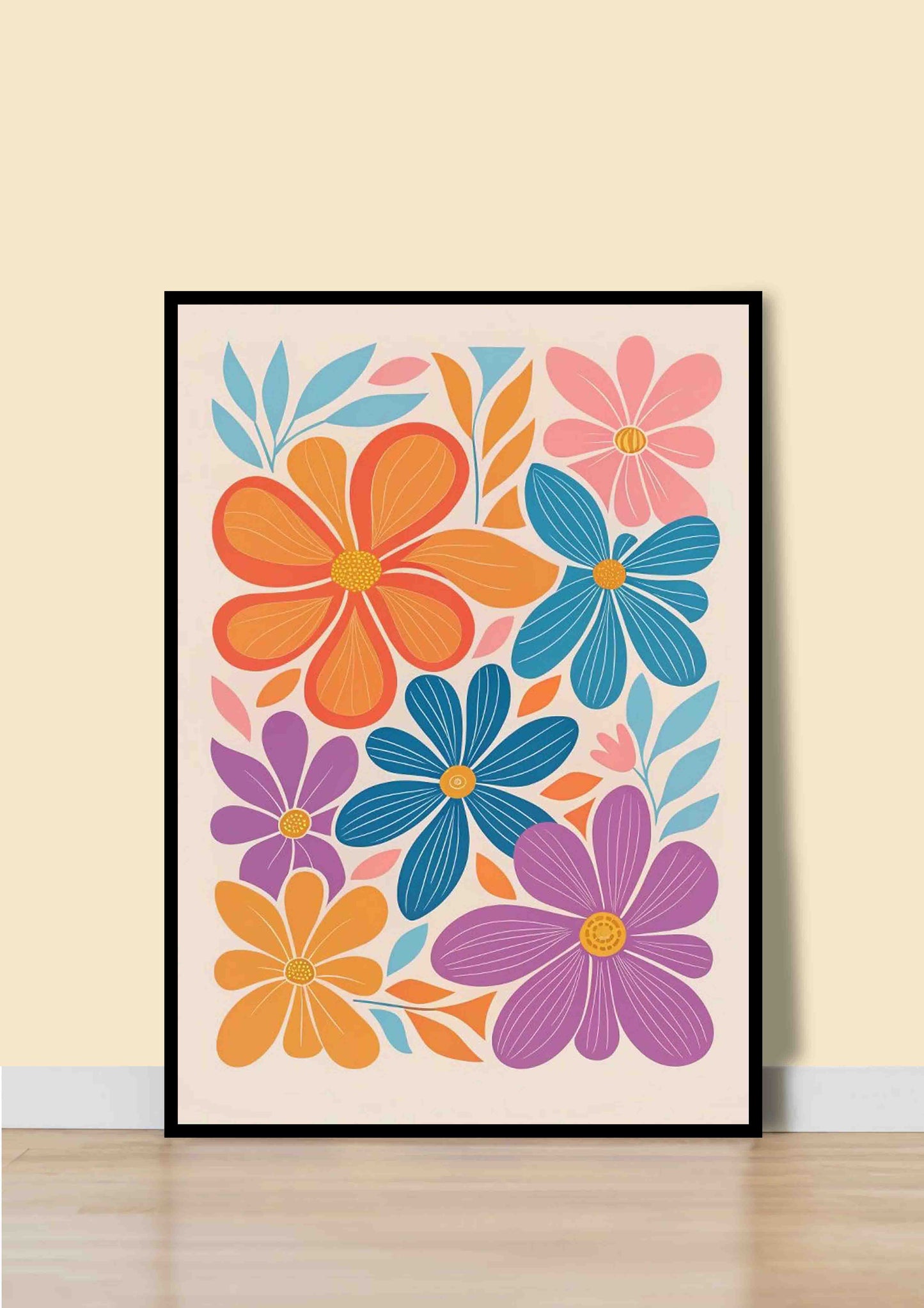Festival Flora Poster Wall Art
