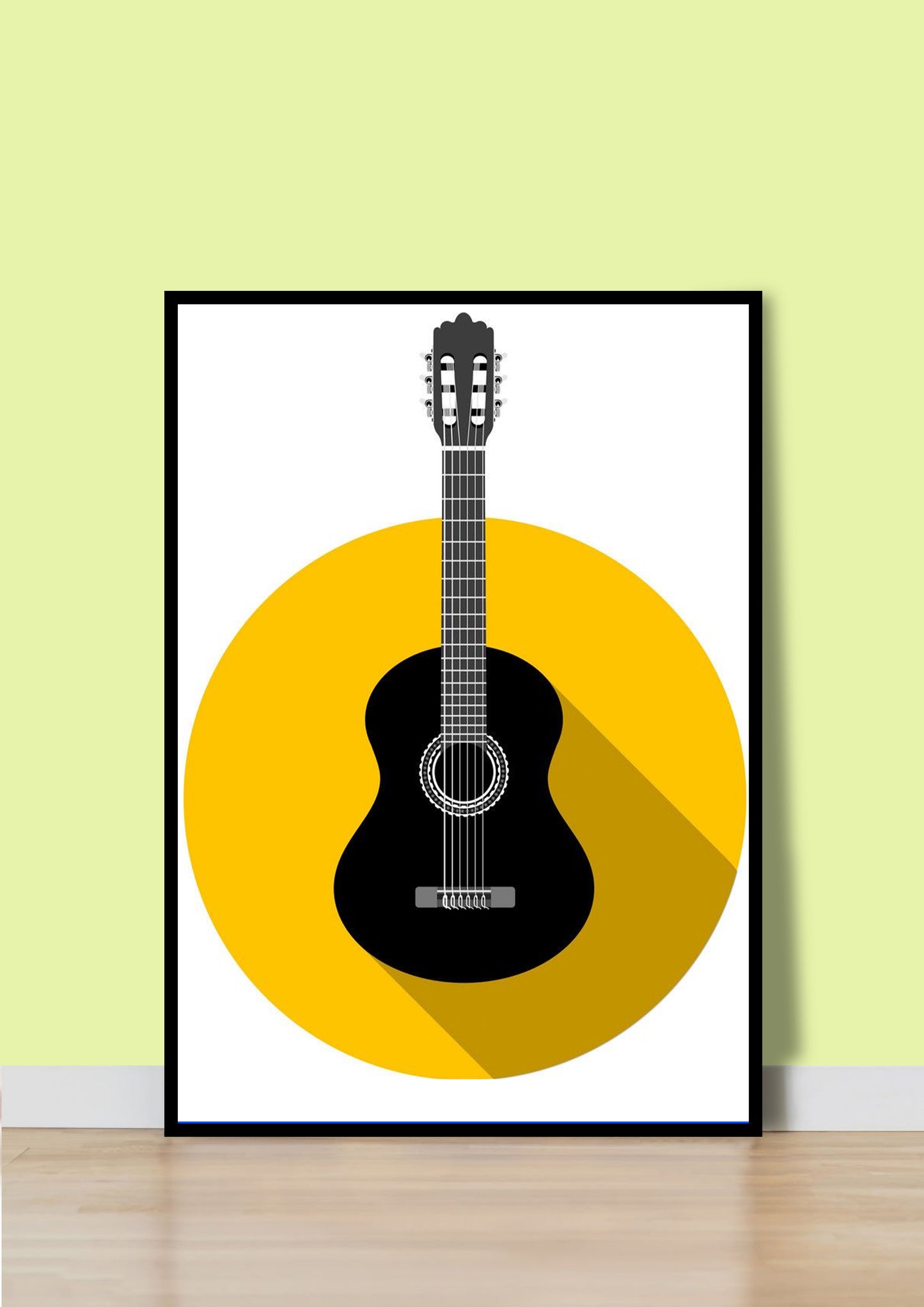 Sunset Strings Poster Wall Art