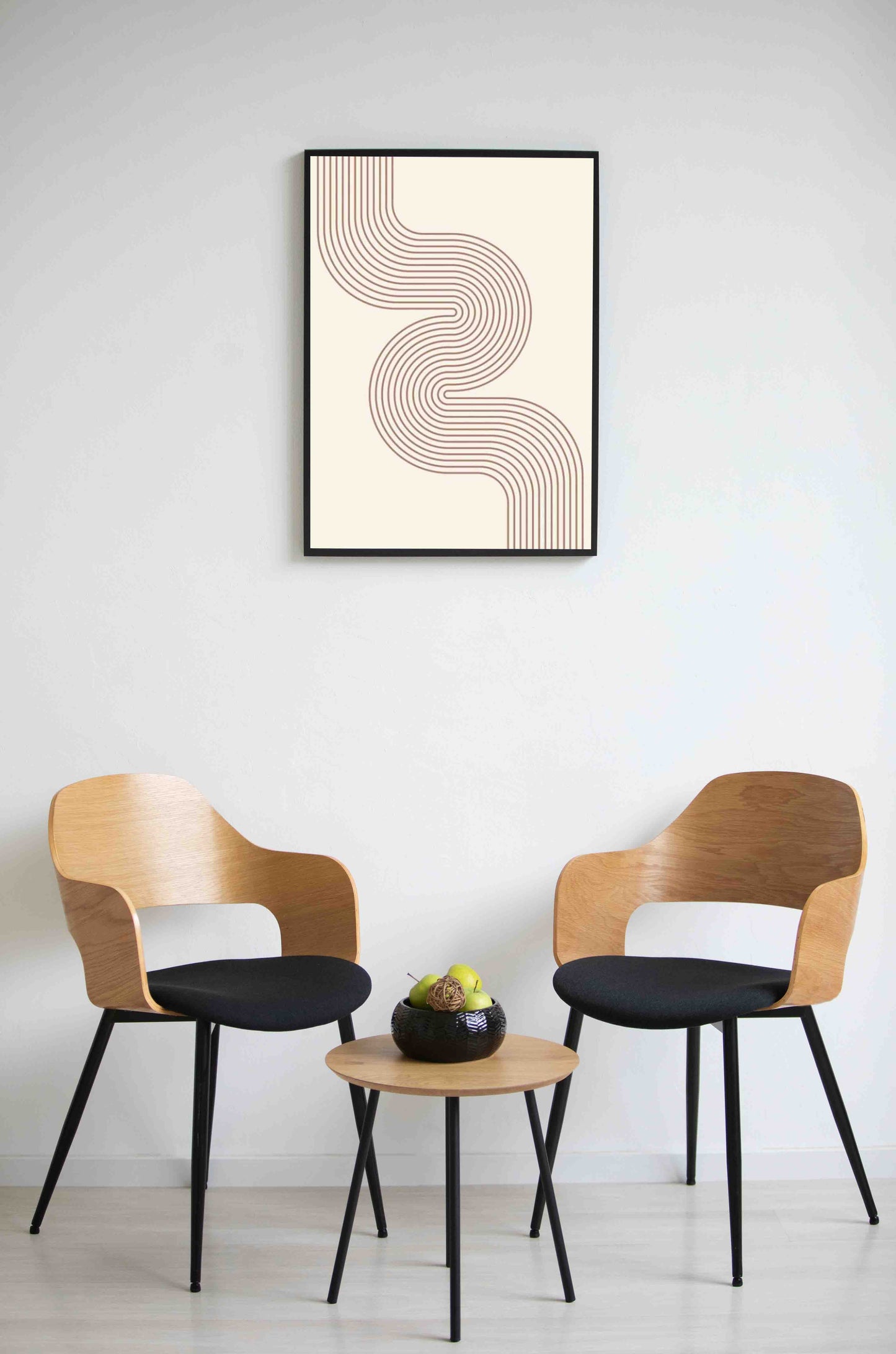 Curves in Quiet Poster Wall Art