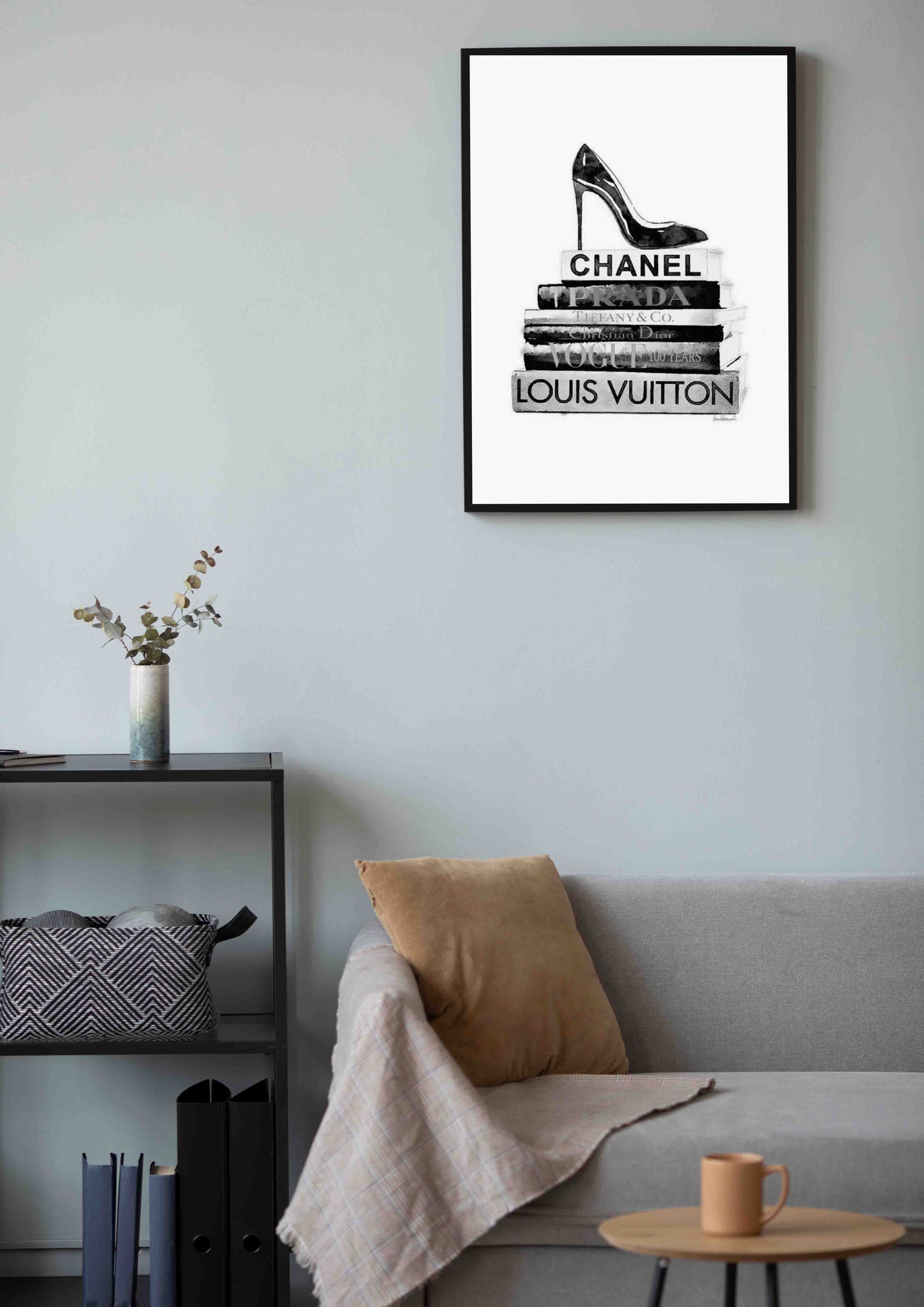 Stacked in Style Poster Wall Art