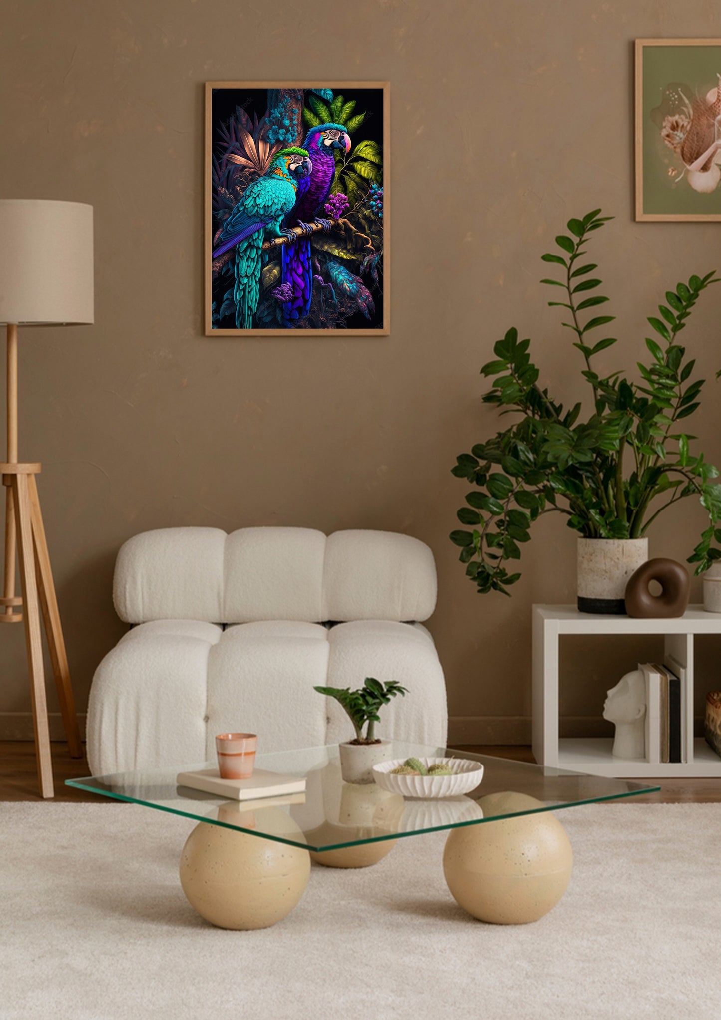Jungle Songbirds Poster Wall Art