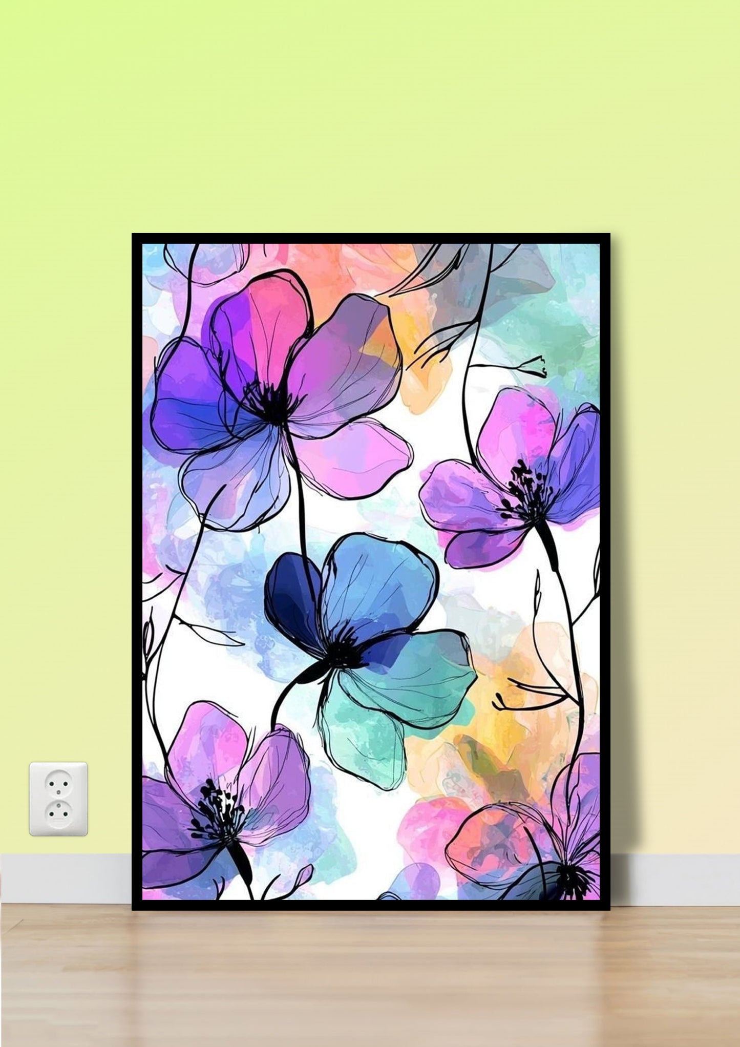 Petals in Bloom Poster Wall Art
