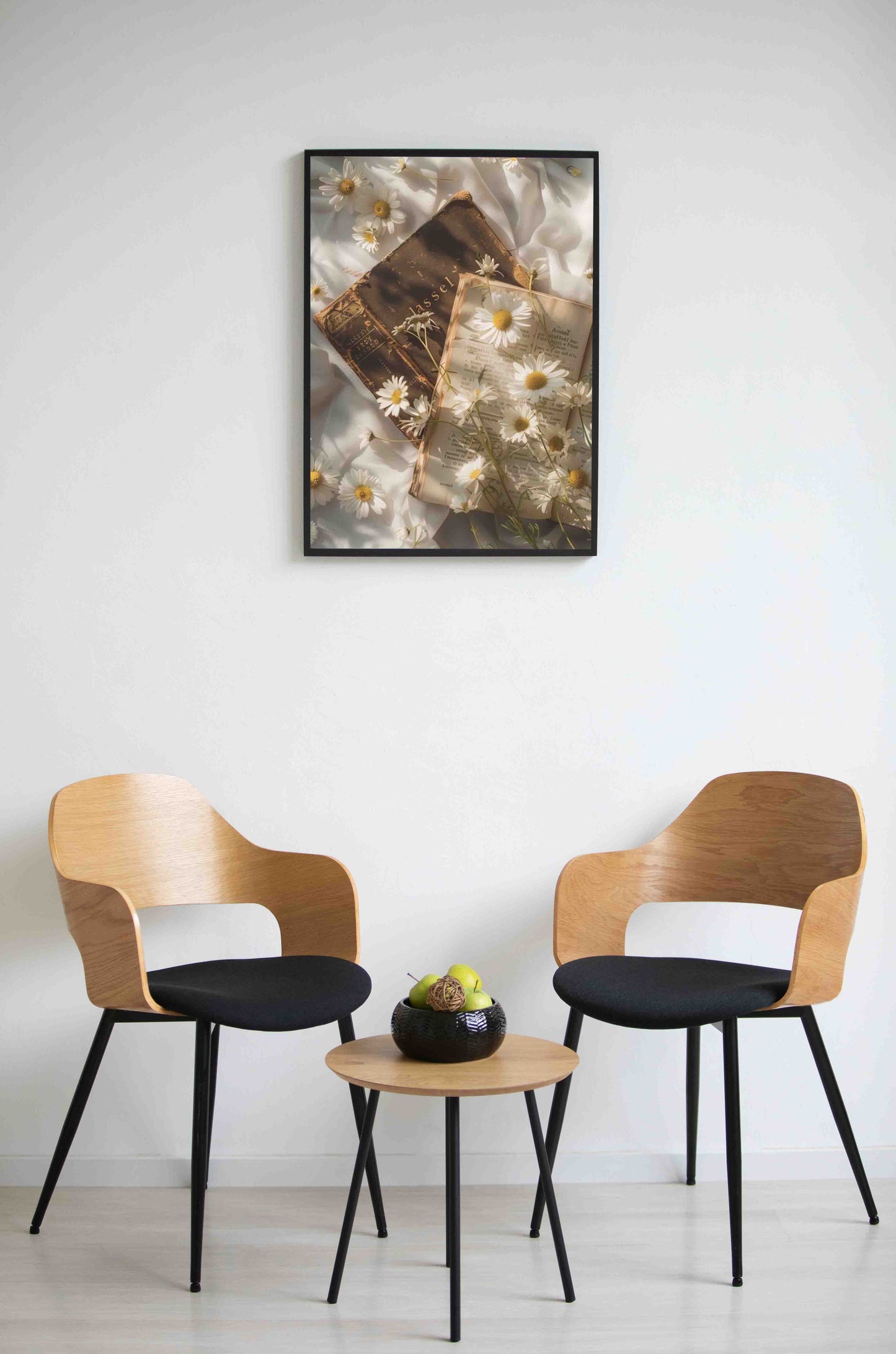Daisies Between Chapters Poster Wall Art