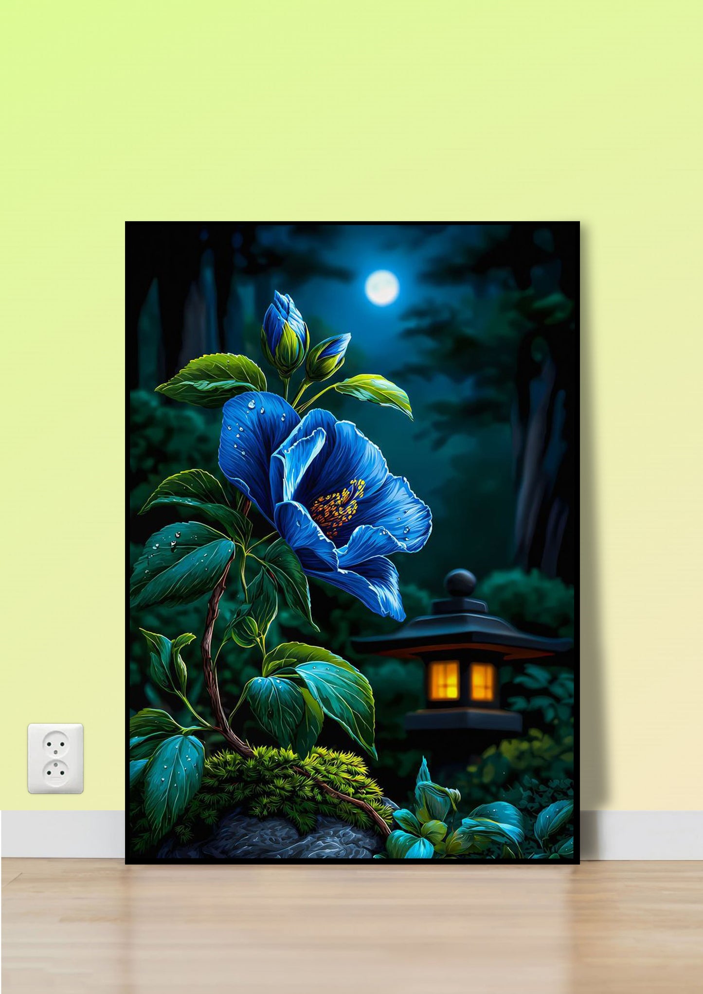 Moonlit Serenity Poster Wall Art