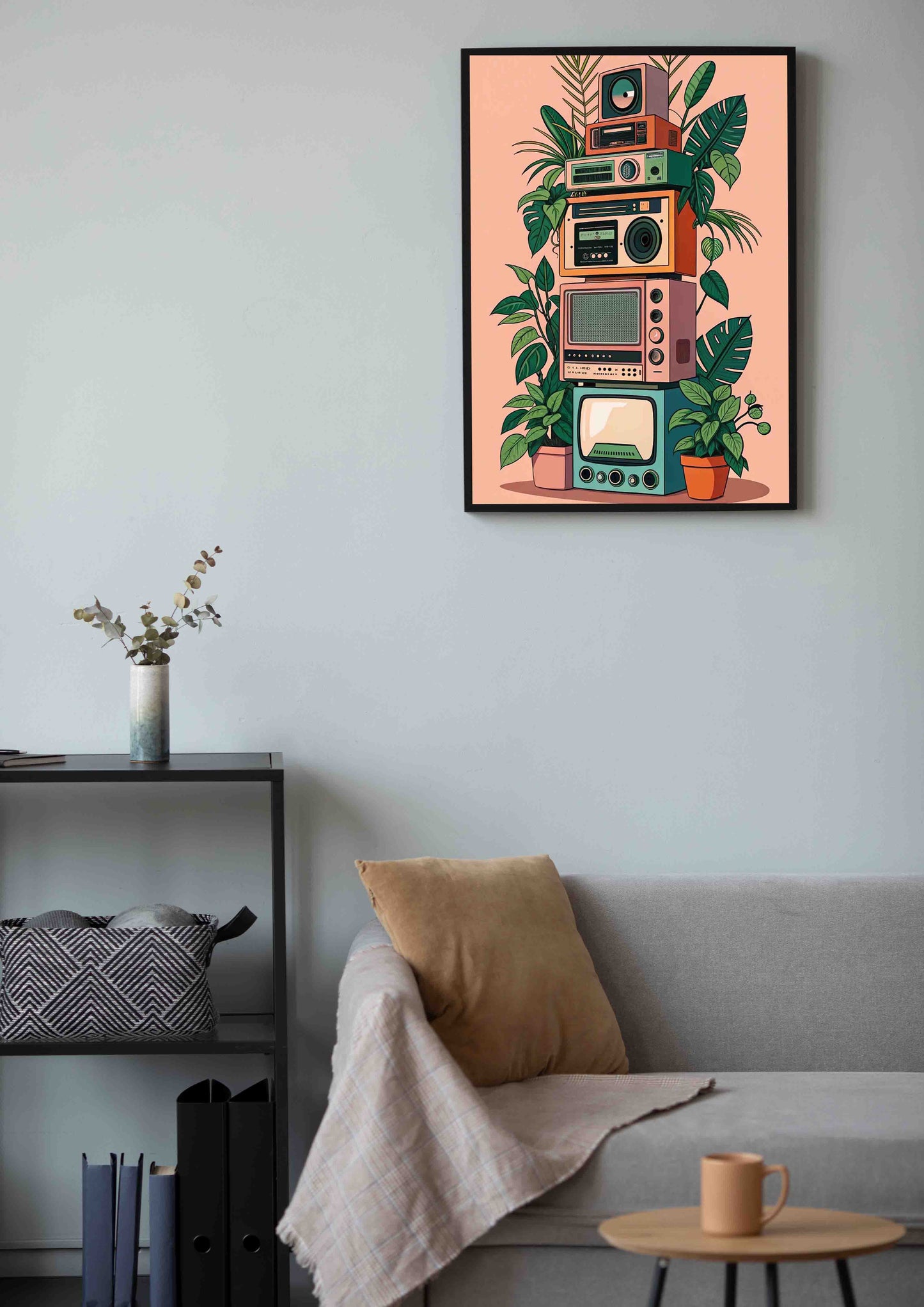 Analog Jungle Poster Wall Art