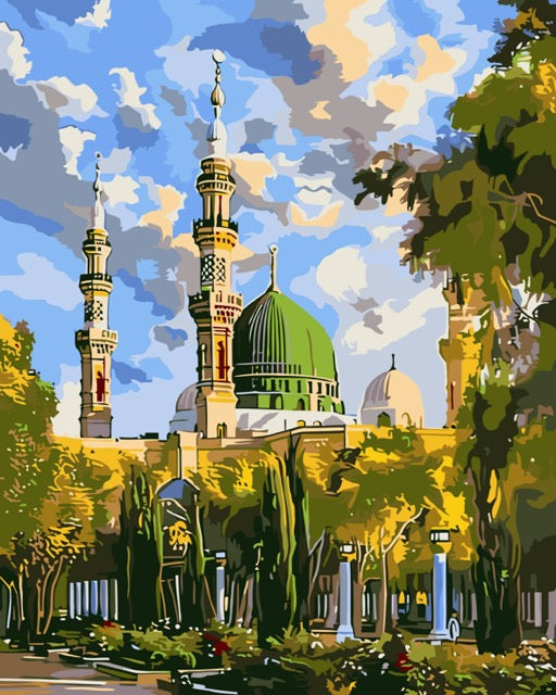 Masjid an-Nabawi Paint by Numbers kit