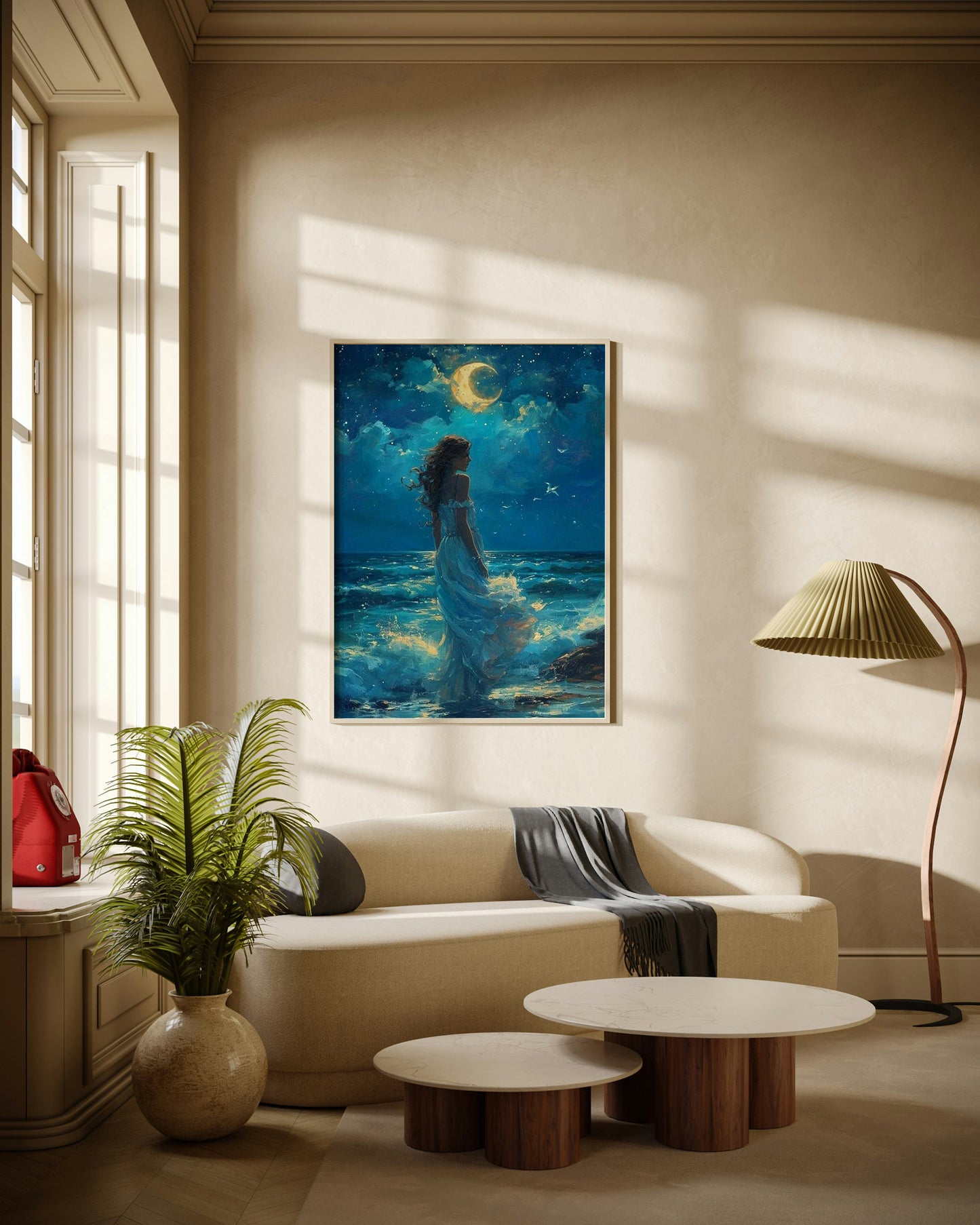 Lunas Embrace Poster Wall Art