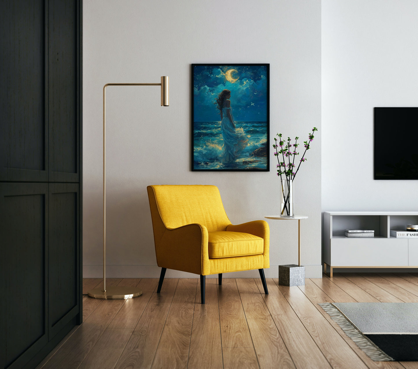 Lunas Embrace Poster Wall Art