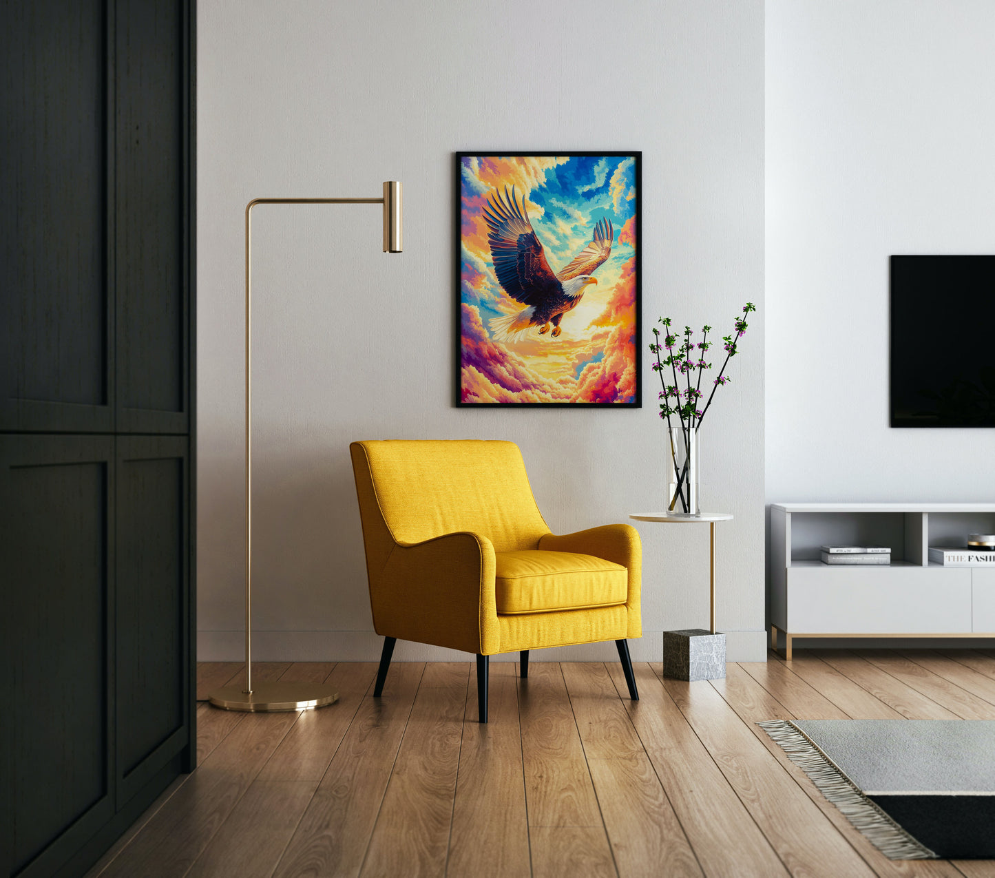 Flight of Freedom Poster Wall Art