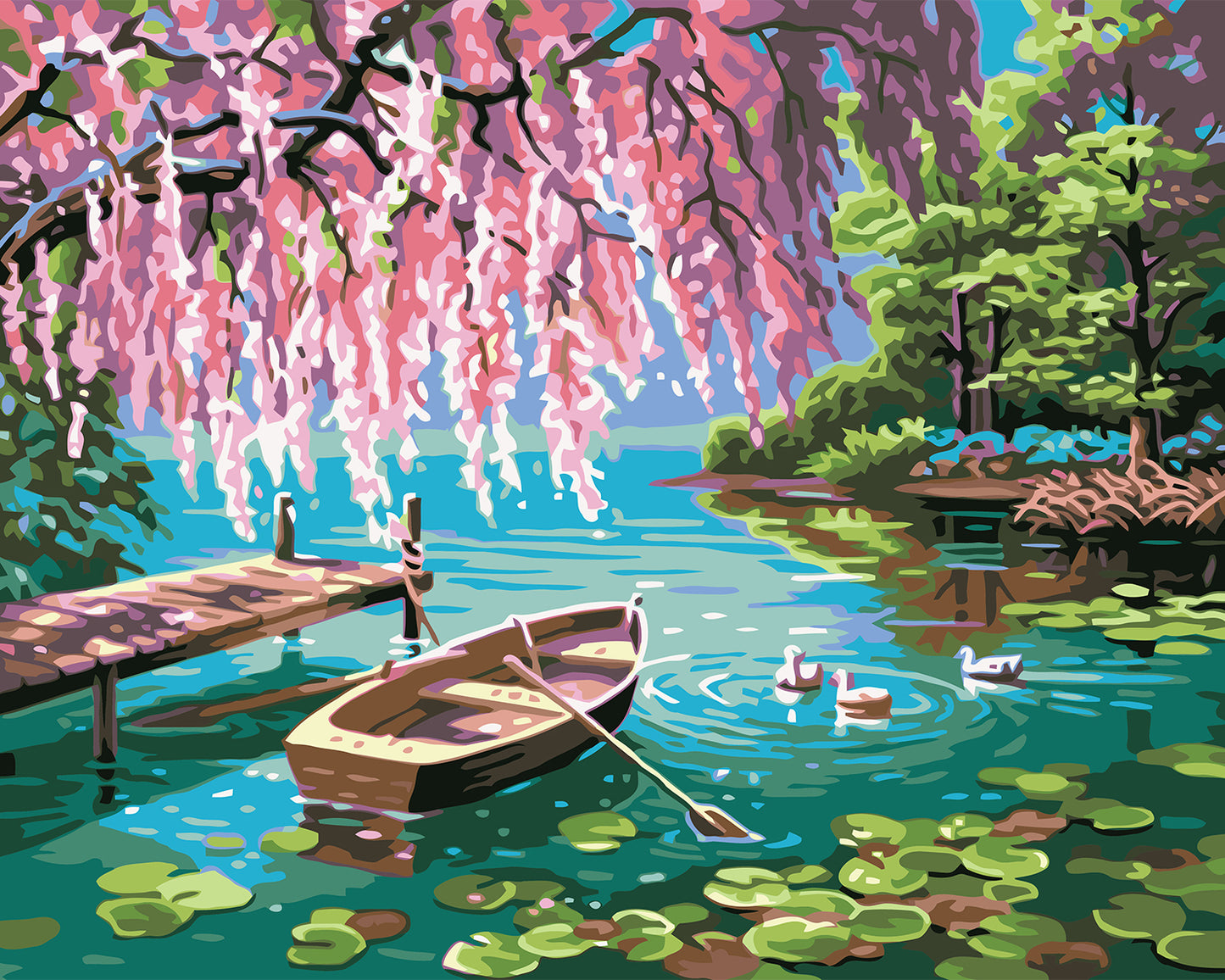 Serene lake Diamond Painting Kit