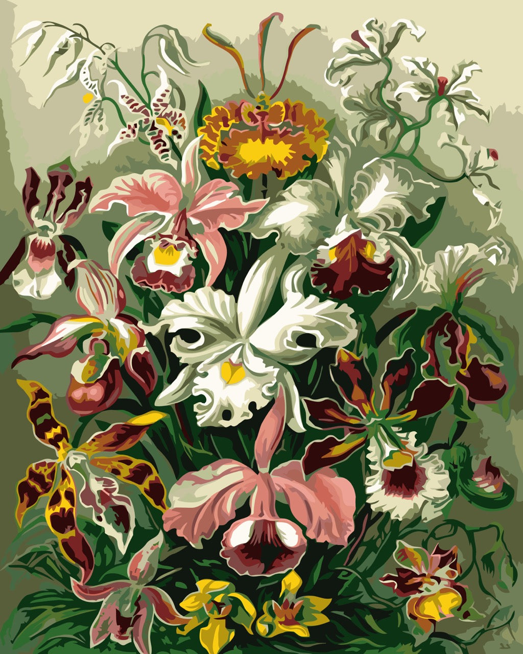 Jungle Jewels Paint by Numbers kit