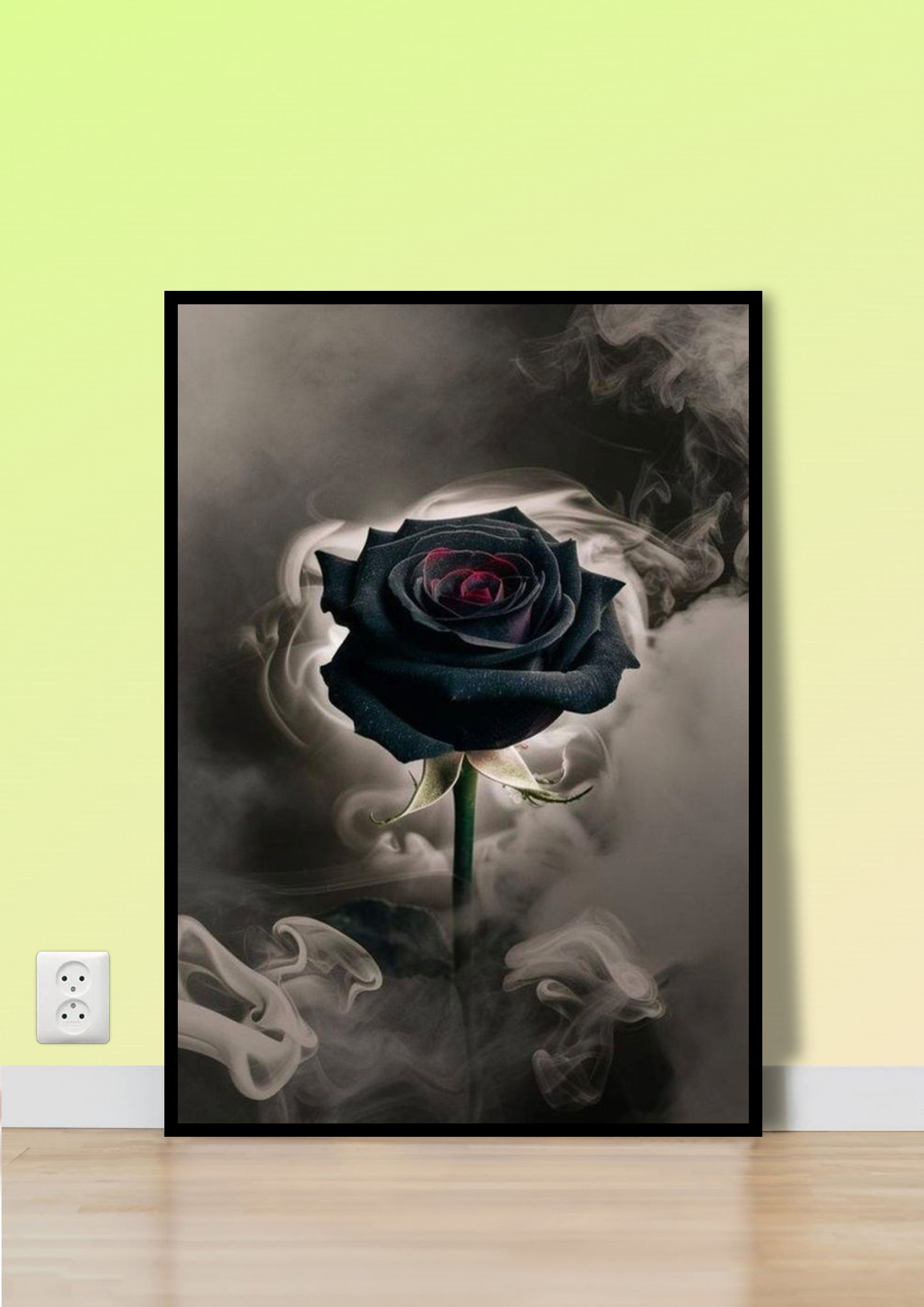 Whispers in Smoke poster Wall Art