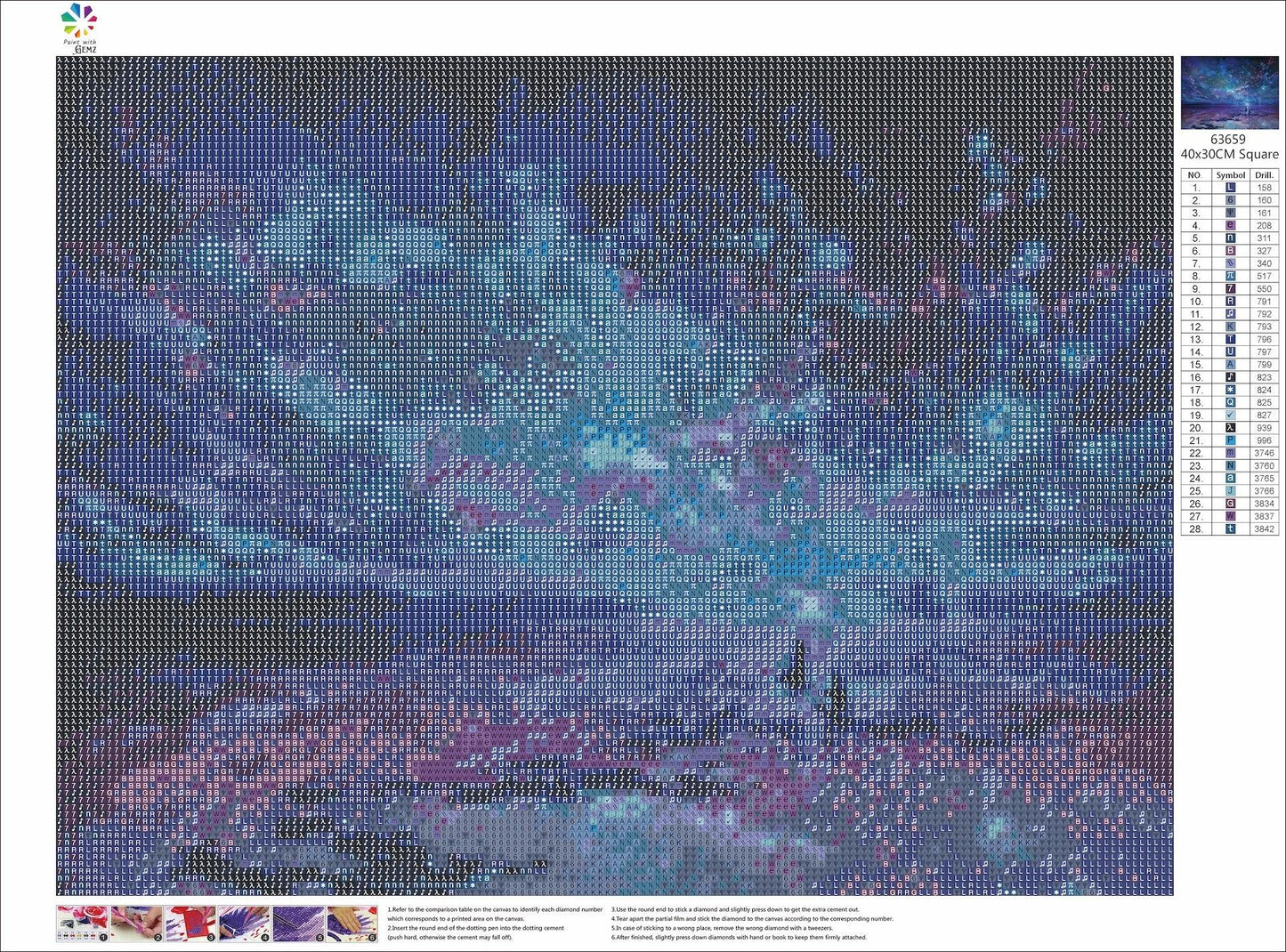 Soulmates | Diamond Painting Kit - Paint with Gemz