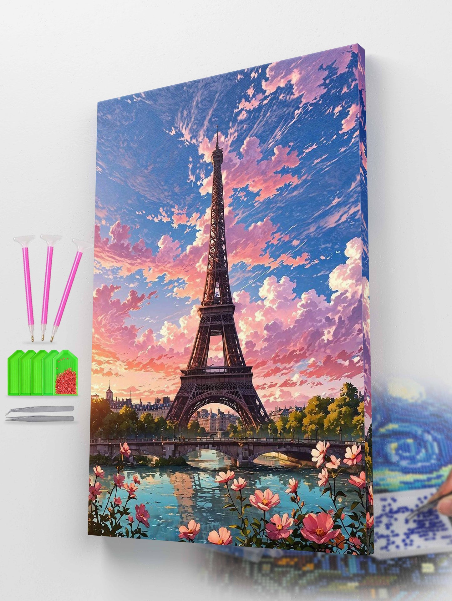 Blush Over Paris Diamond Painting Kit