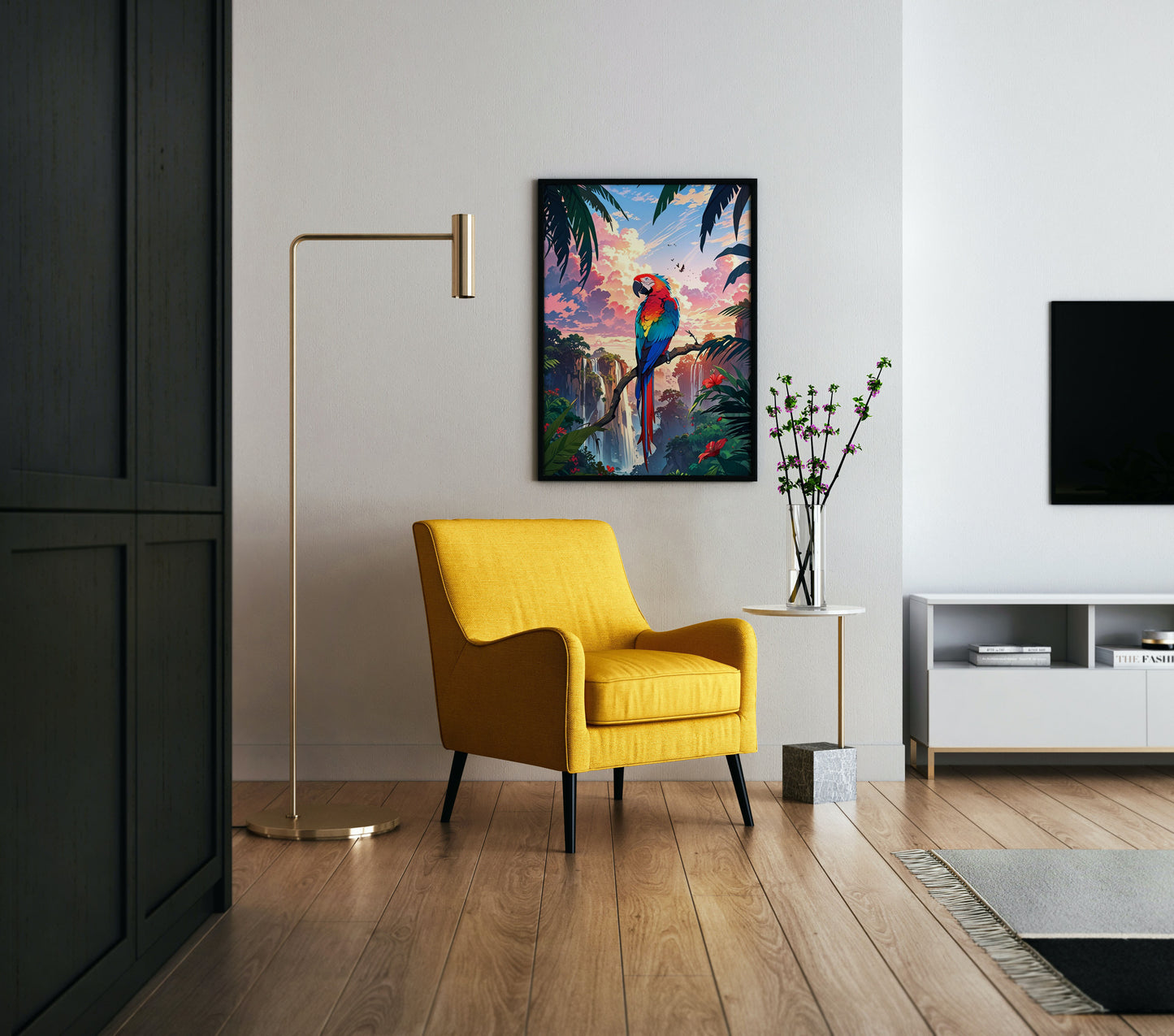 Exotic Escape Poster Wall Art