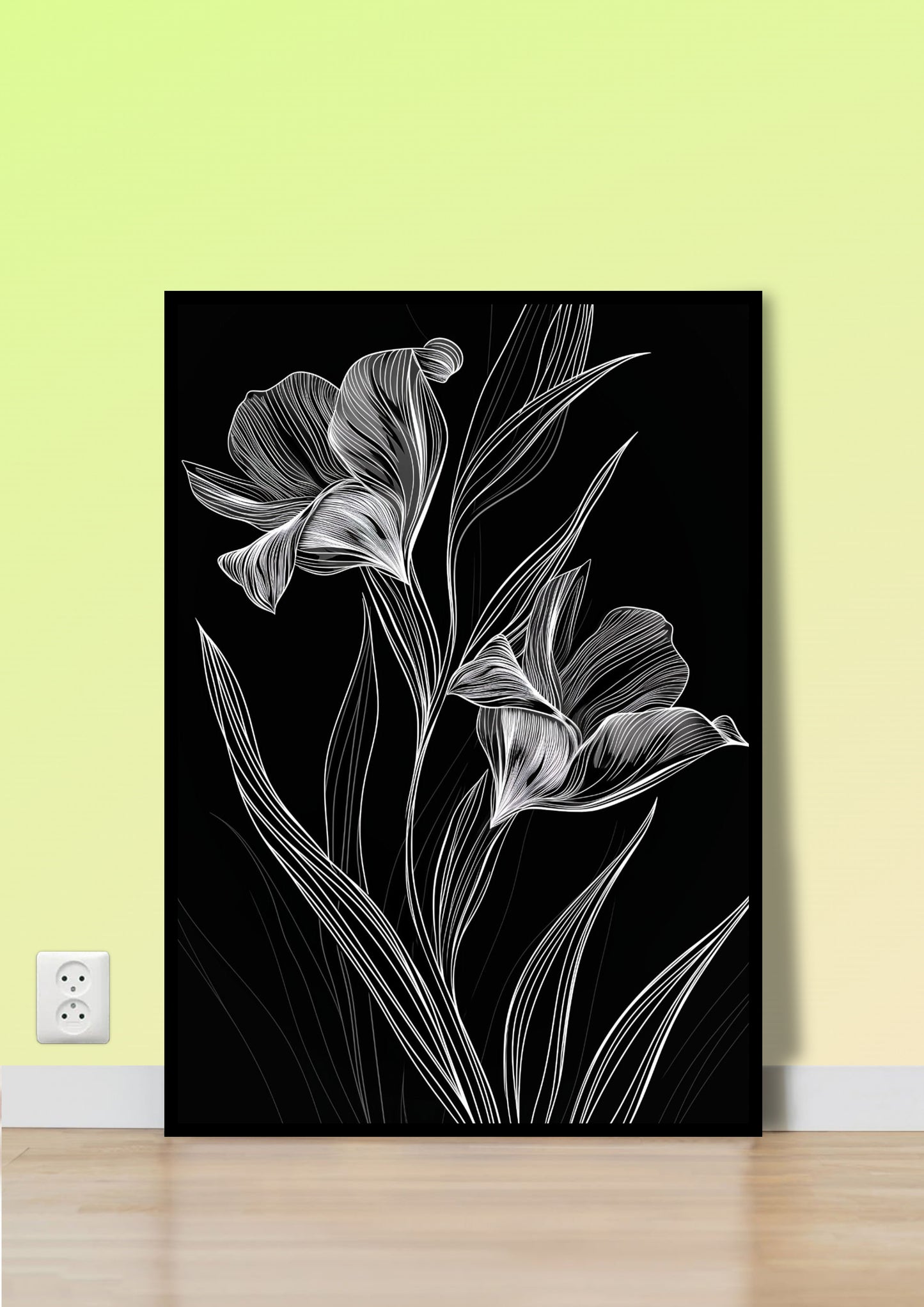 Elegance in Silence Poster Wall Art