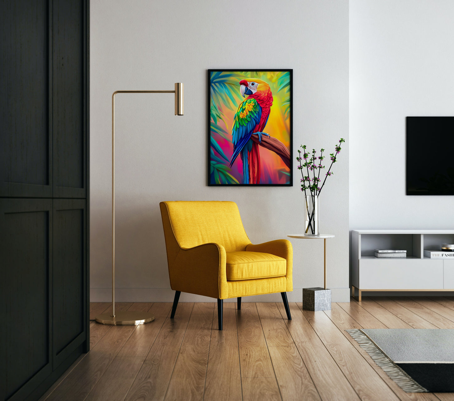 Exotic Elegance Poster Wall Art