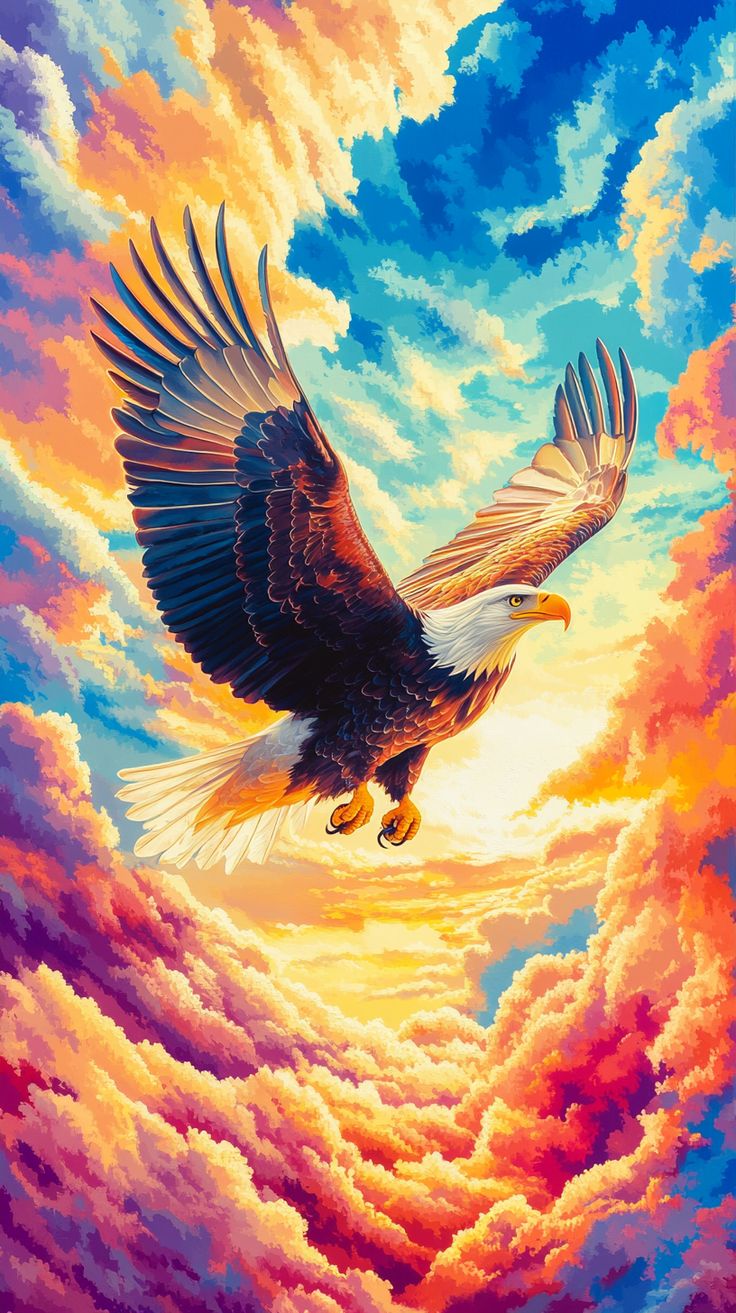 Flight of Freedom Poster Wall Art