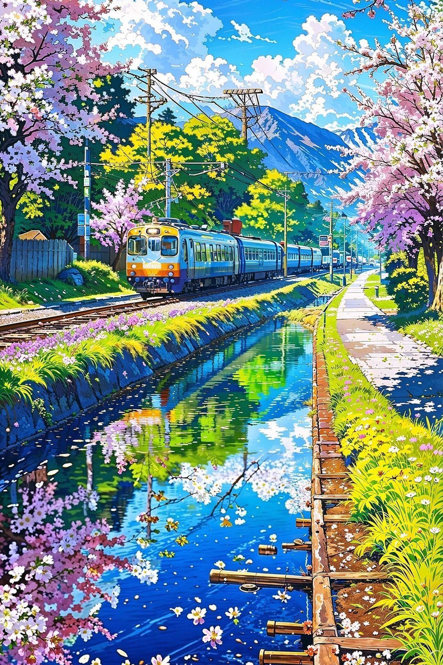 Reflections of Spring Diamond Painting Kit