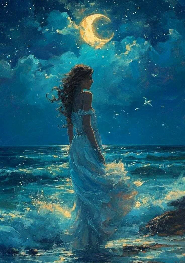 Lunas Embrace Poster Wall Art