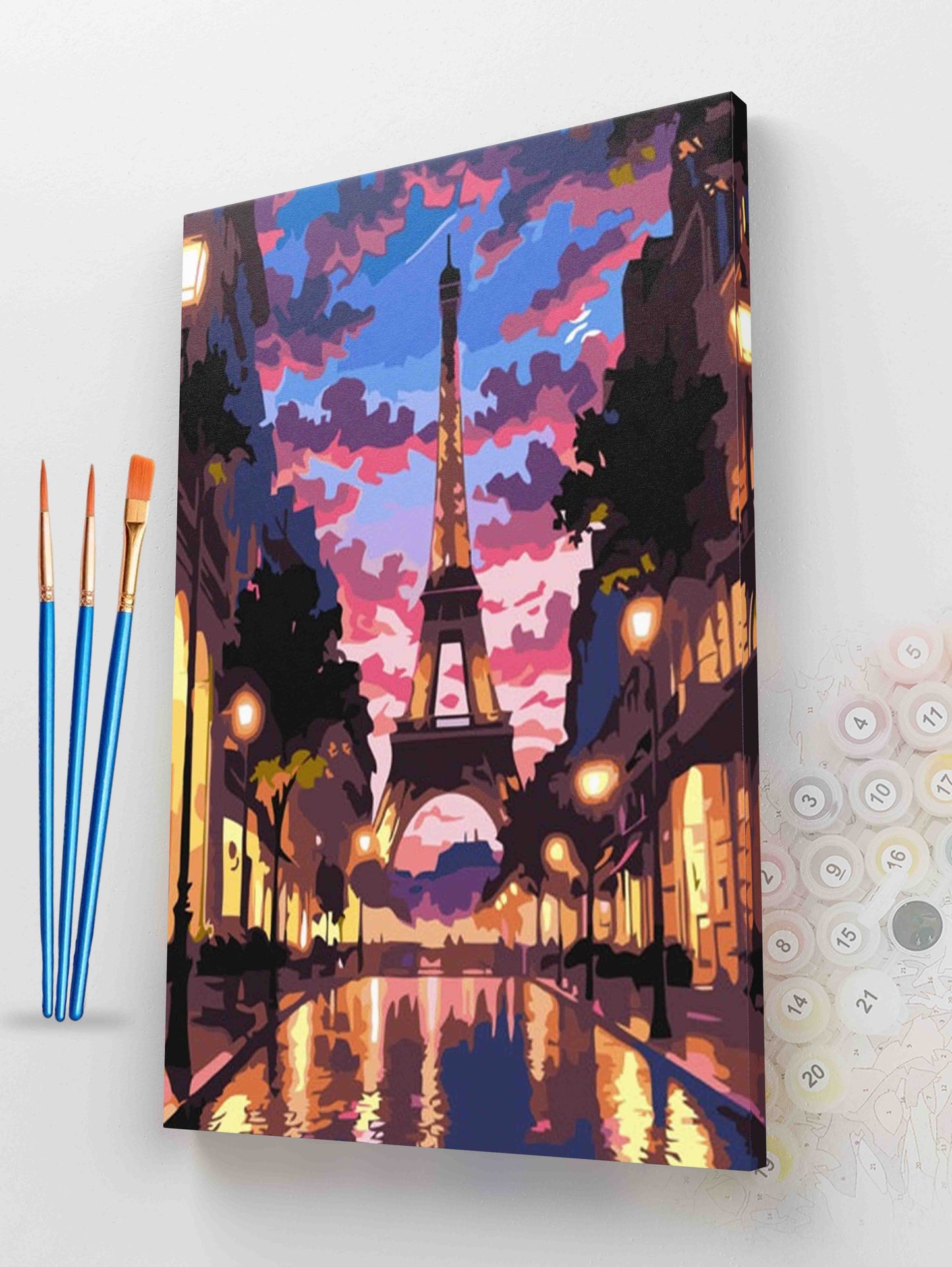 Evening in Paris Paint by Numbers kit