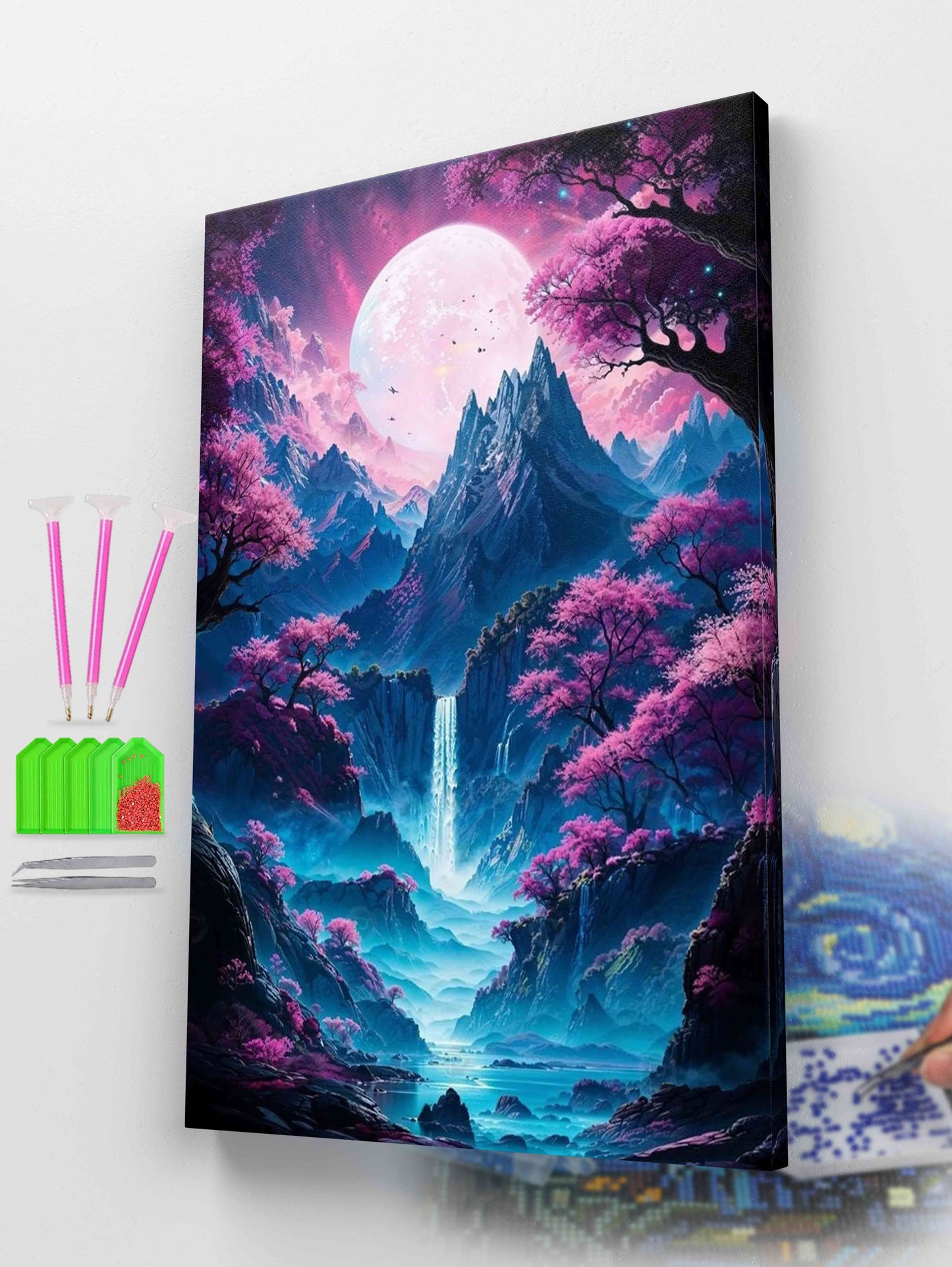 Japanese Lunar Fantasy | Diamond Art Kit
