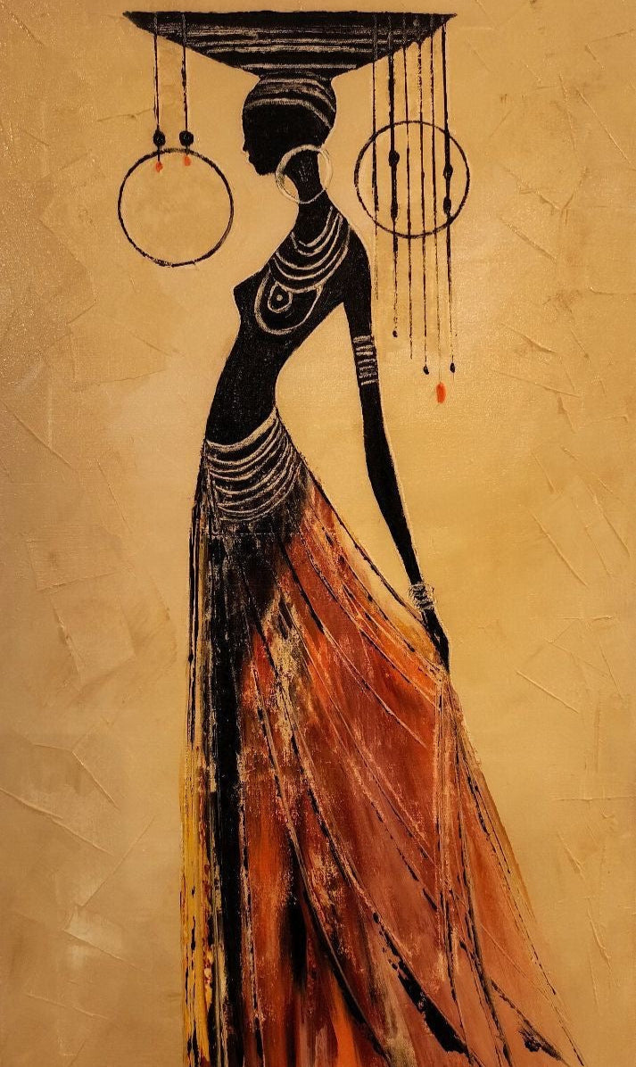 Tribal Lines Poster Wall Art