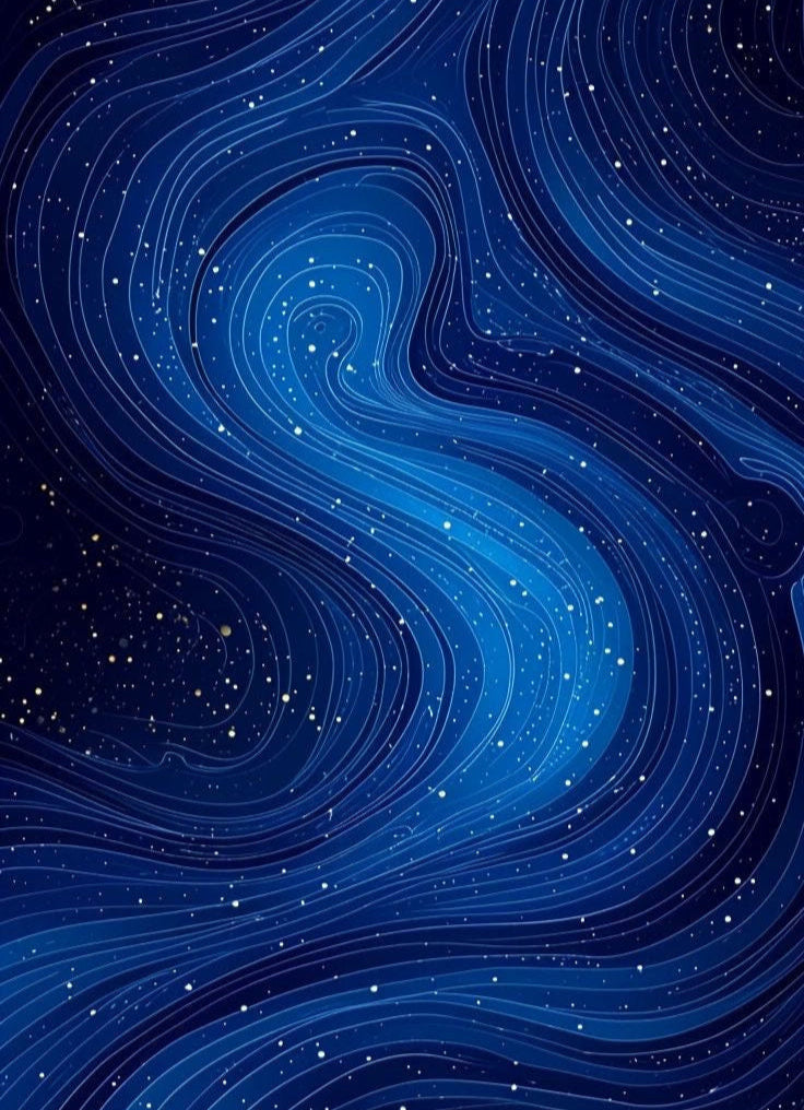 Celestial Currents poster Wall Art
