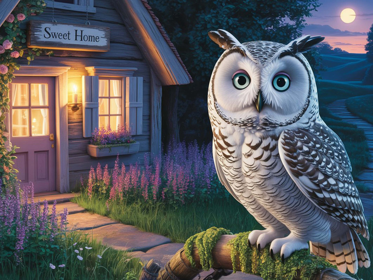 Twilight Watcher Diamond Painting Kit