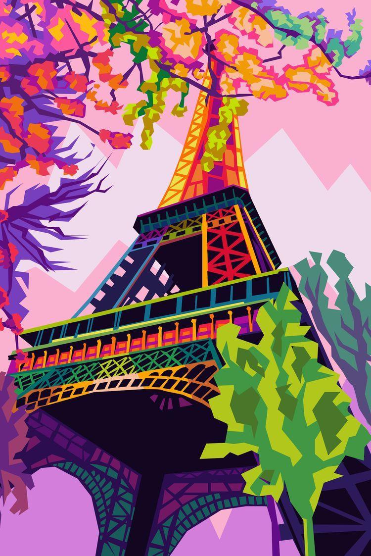 Diamond painting Eiffel Tower, DIY – Jennvic