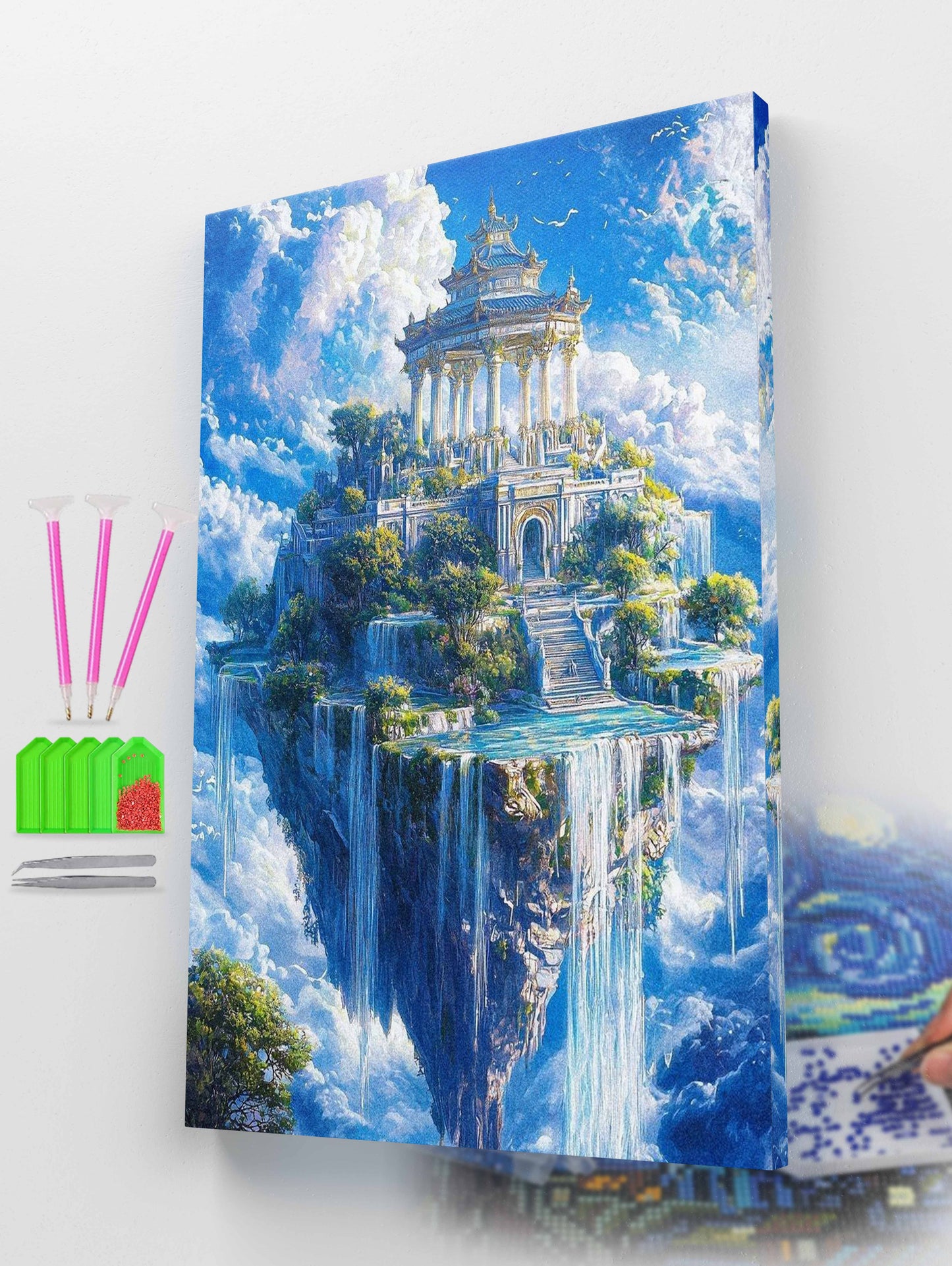 Temple of the Clouds Diamond Painting Kit