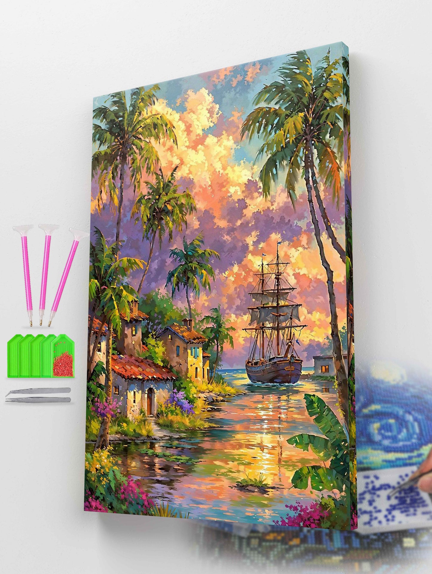 Port of Serenity Diamond Painting Kit