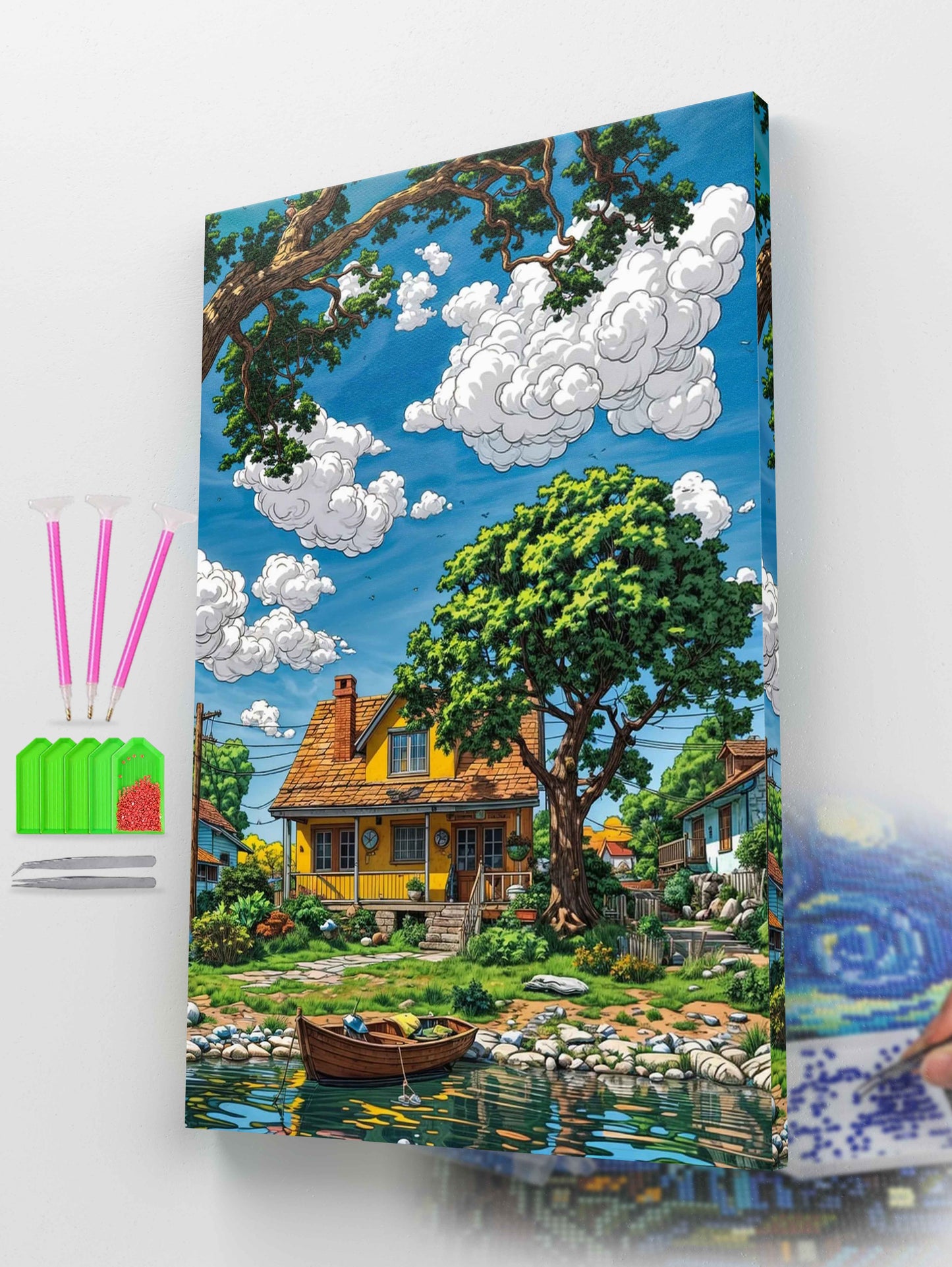 Haven by the Clouds Diamond Painting Kit