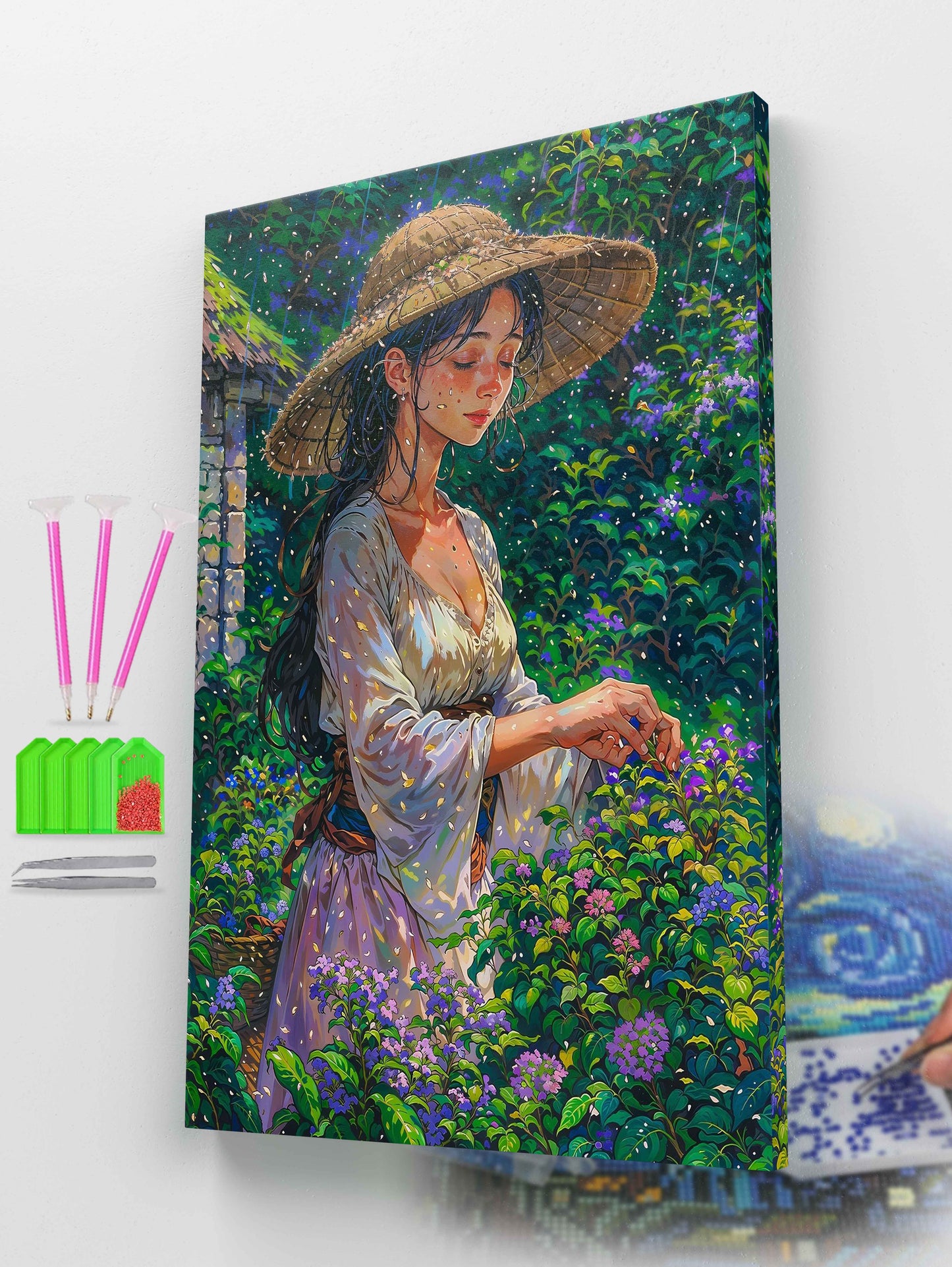 The Blooming Silence Diamond Painting Kit