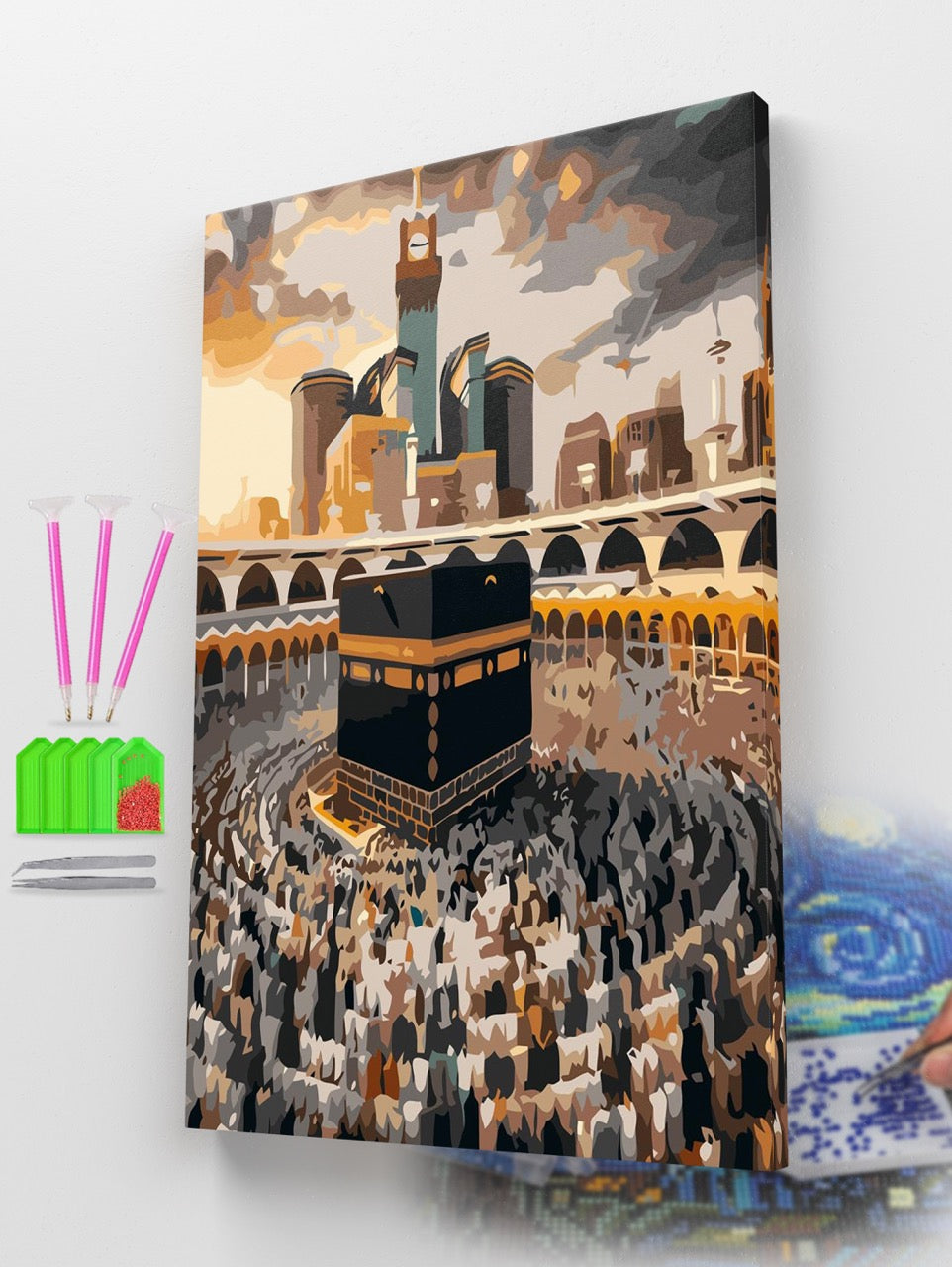 Golden Horizon of Mecca Diamond Painting Kit