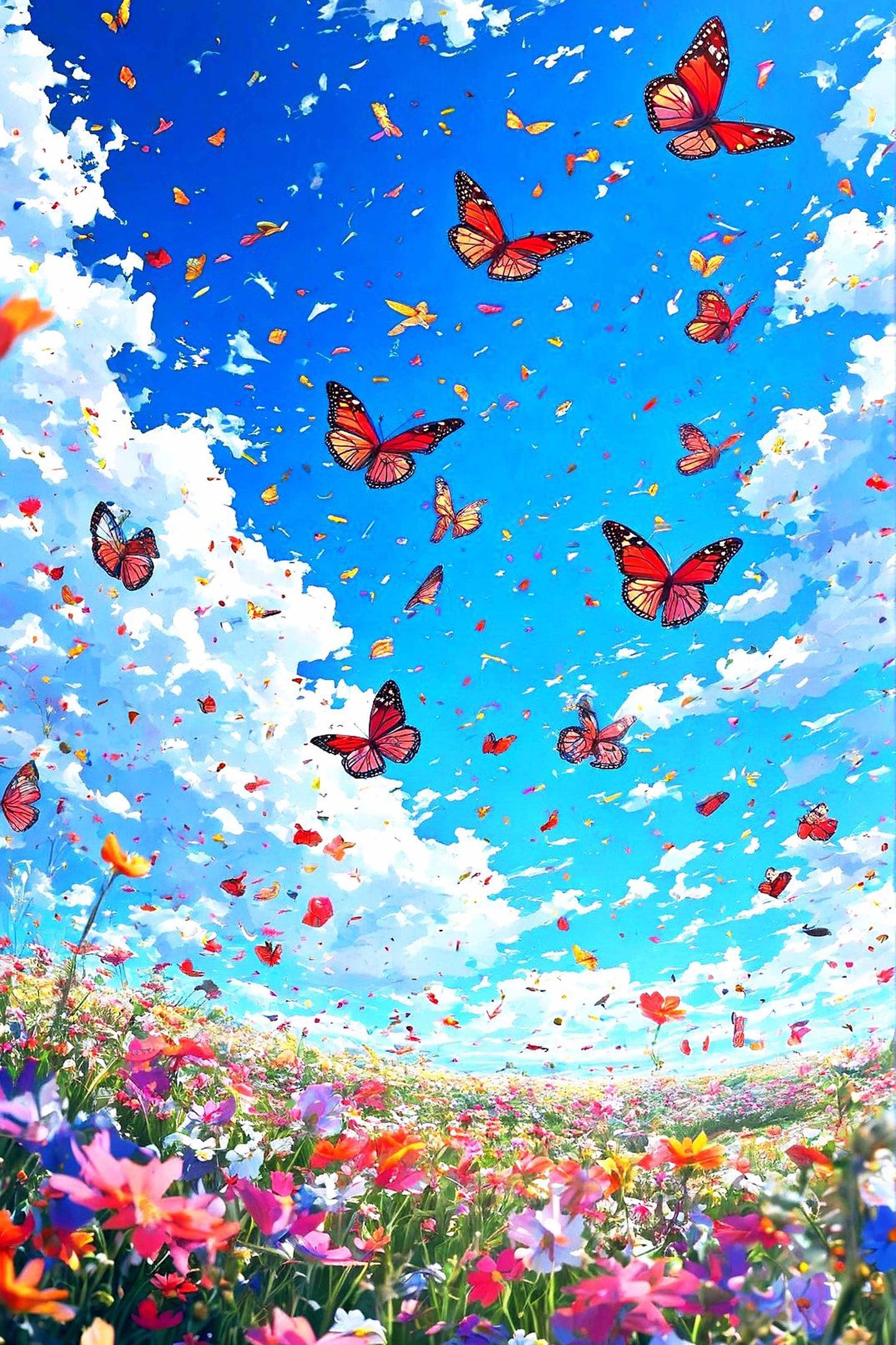 Butterfly Dreamscape Diamond Painting Kit