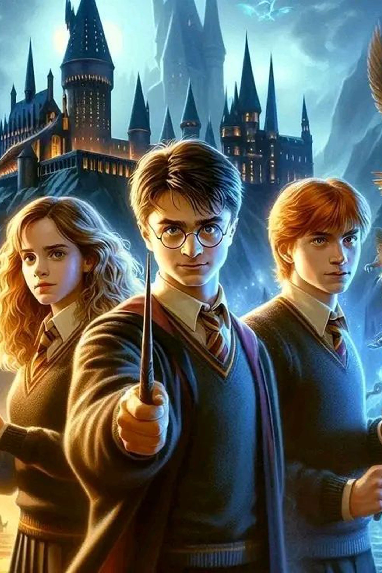 Defenders of Hogwarts Harry Potter Diamond Painting Kit