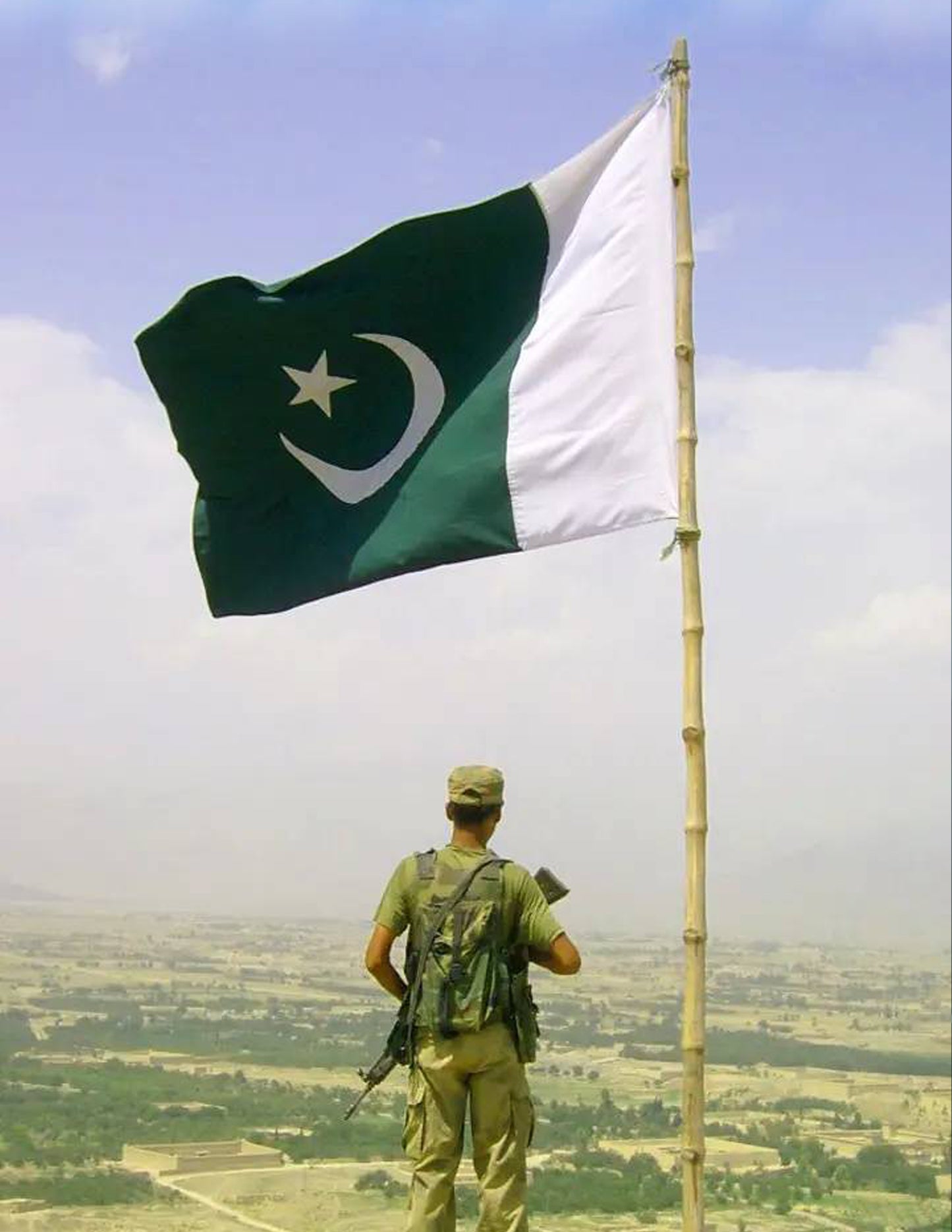 One Flag One Vow Pak Army Poster Wall Art