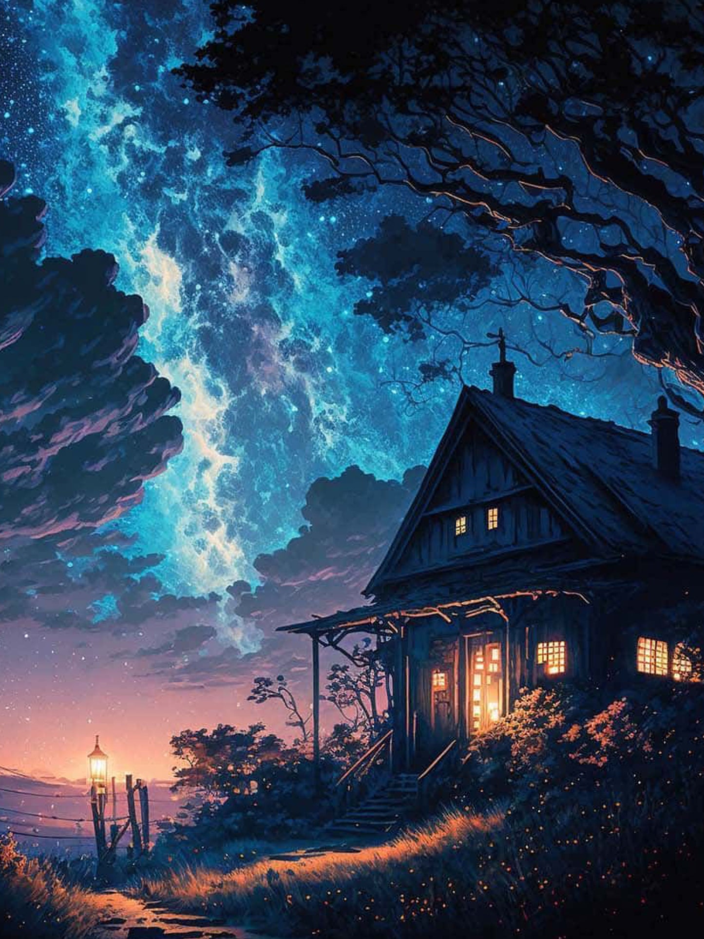 Starlit Sanctuary Diamond Painting Kit