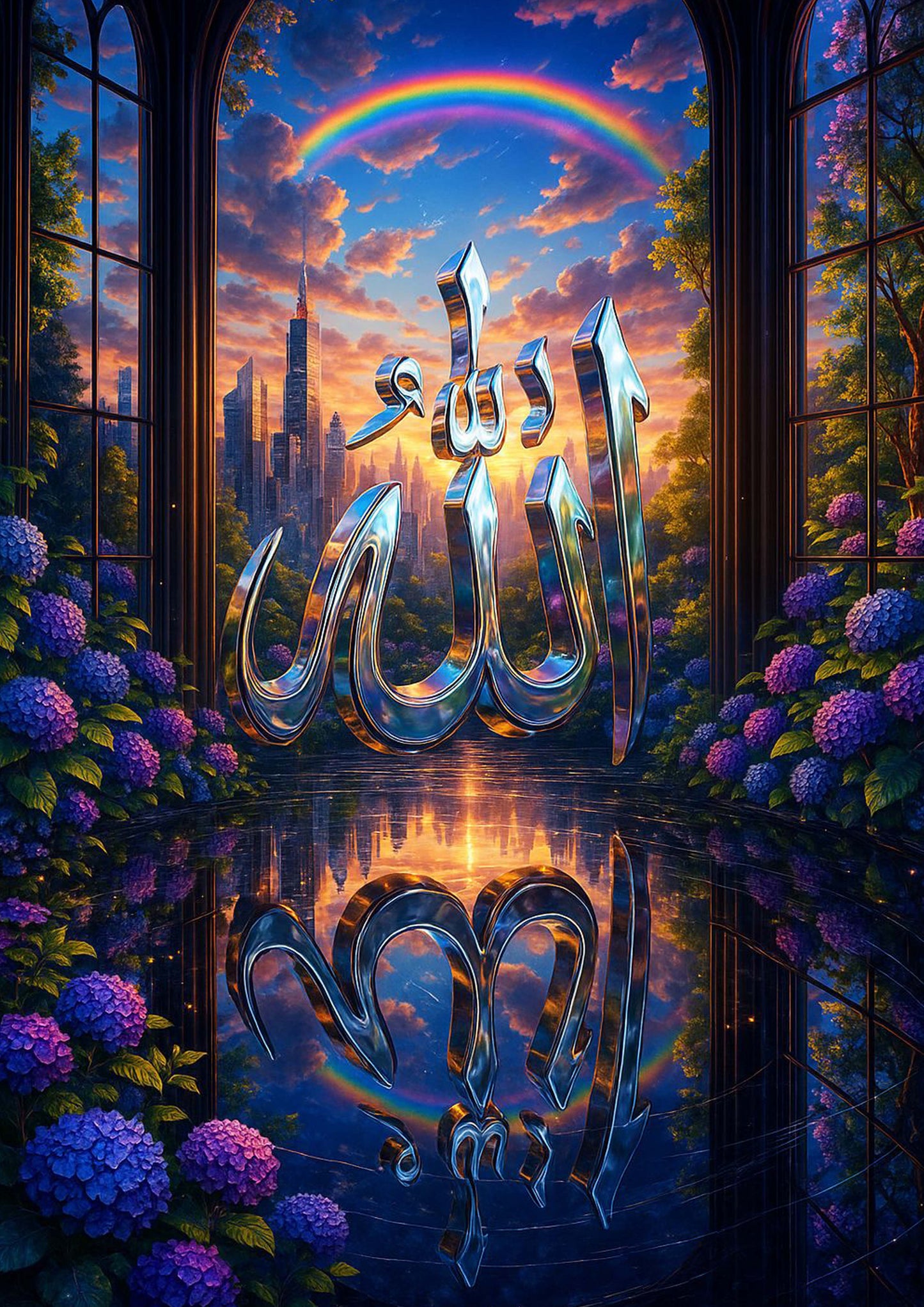 Heavenly Horizon poster Wall Art