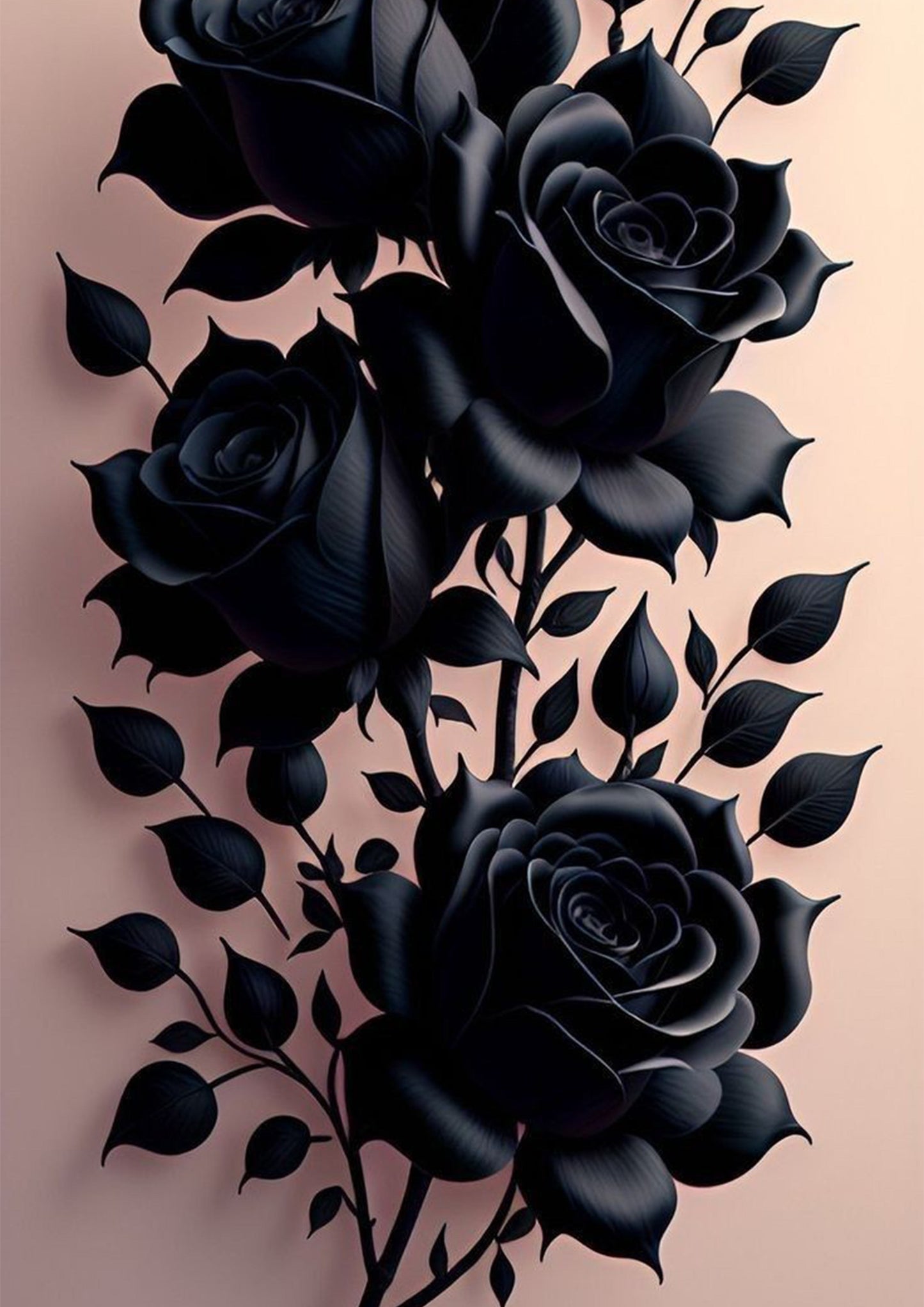 Midnight Elegance poster Wall Art